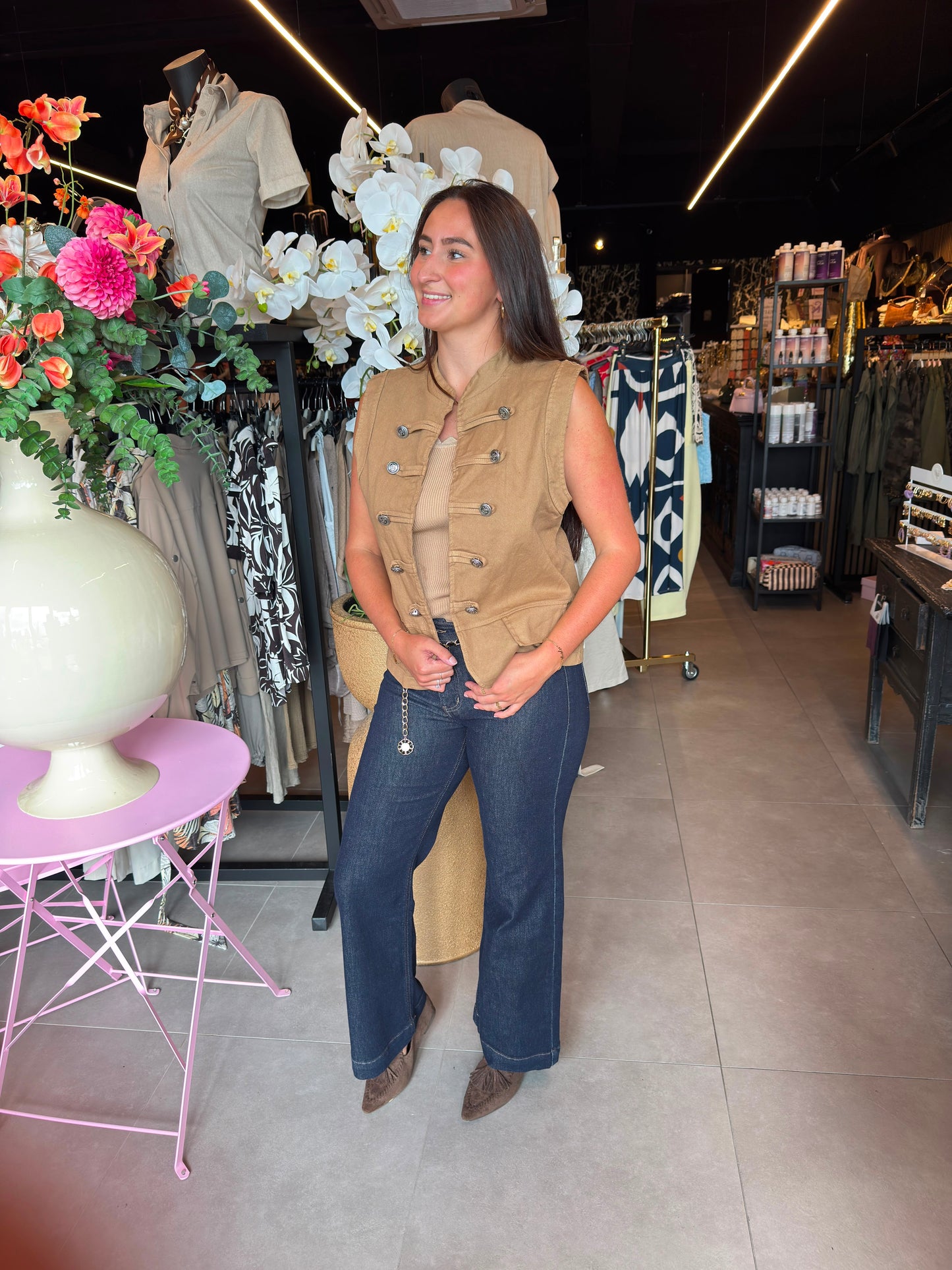 Gilet Hilly beige