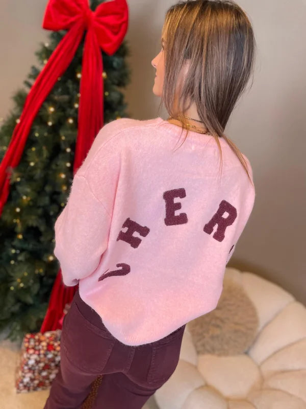 Trui Cherie roze