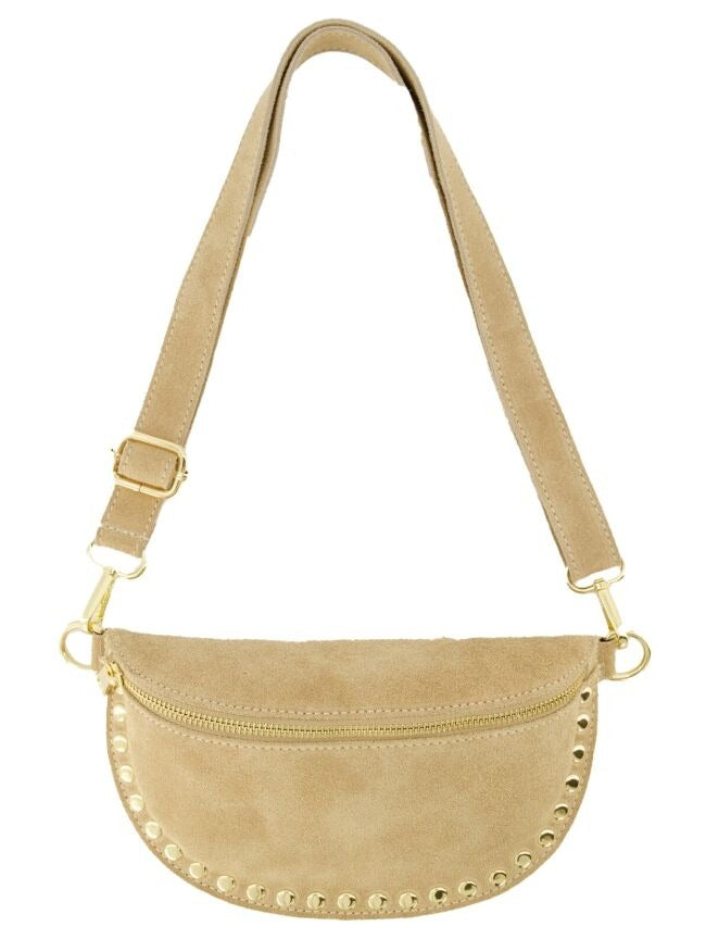 Tas Debby suede zand
