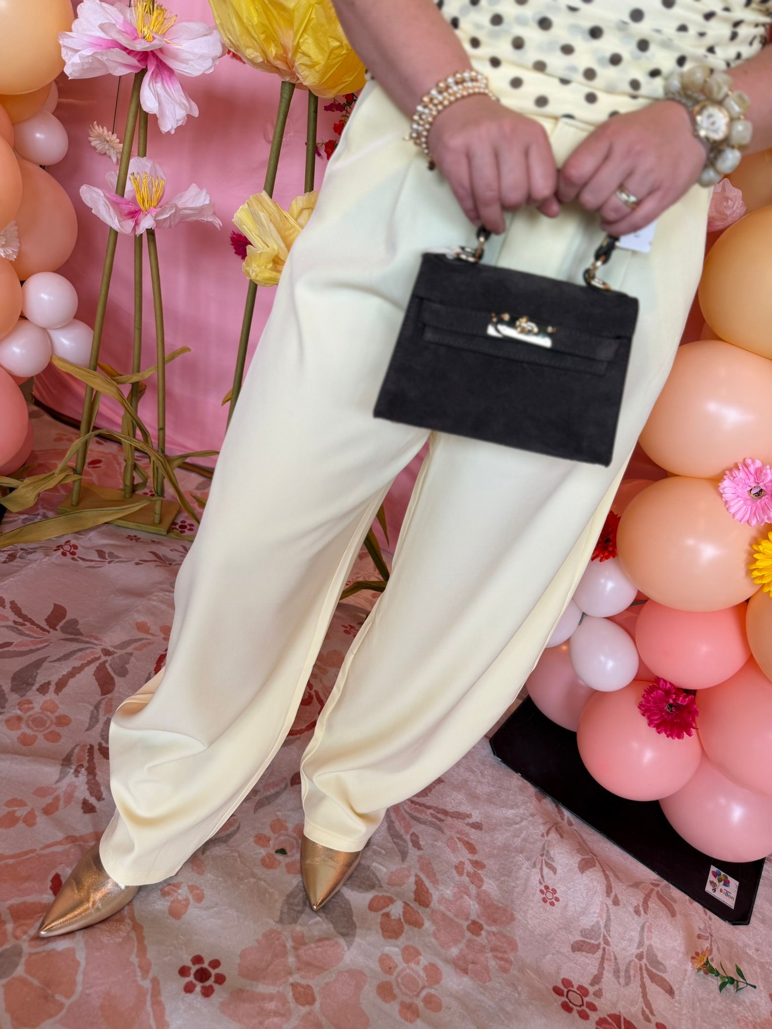 Ballon Pantalon butter yellow