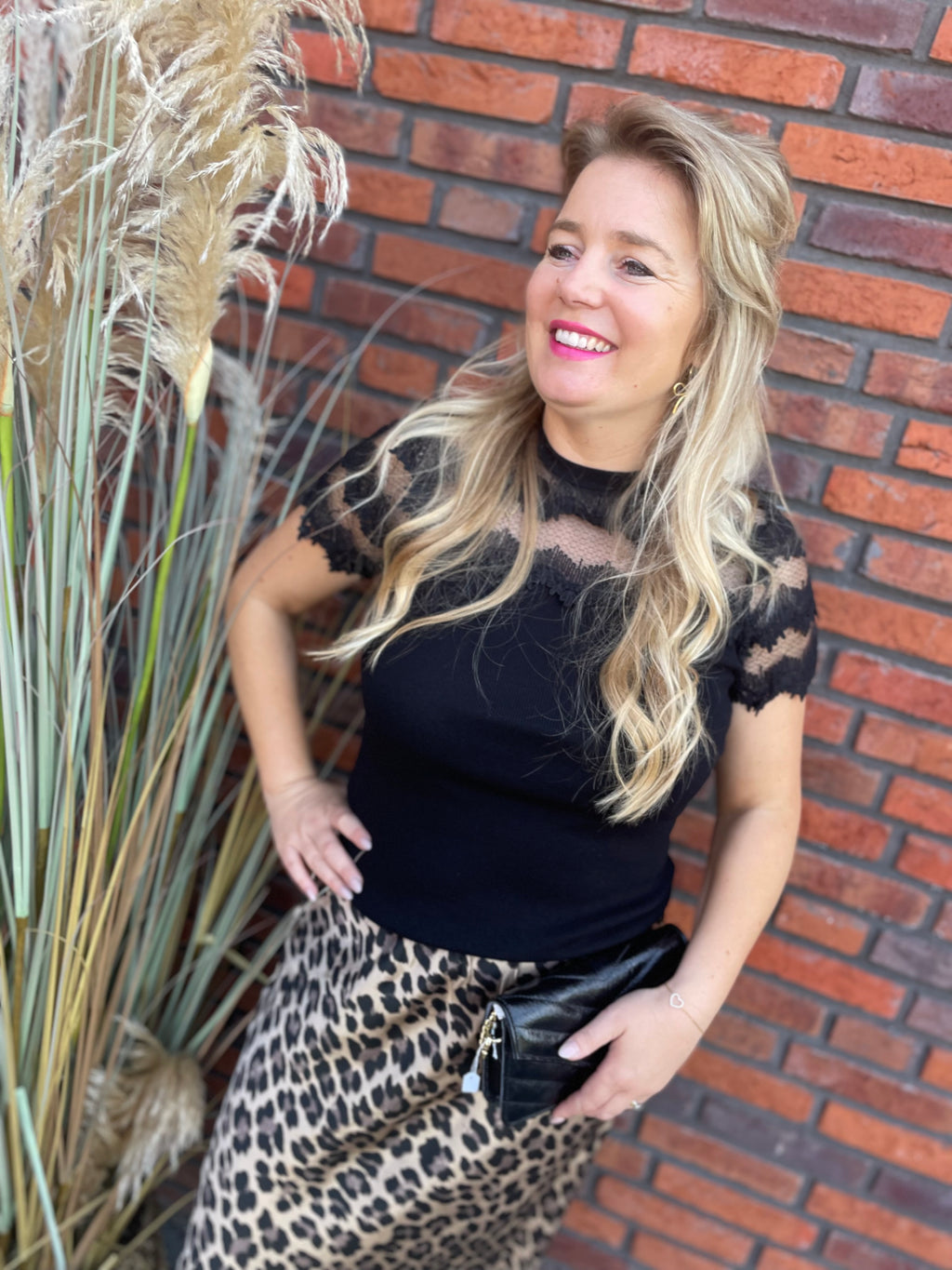 Top Sabine zwart