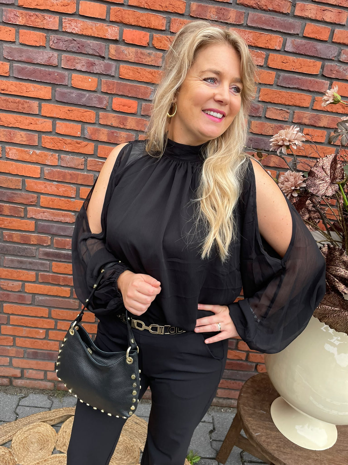 Blouse Louise zwart