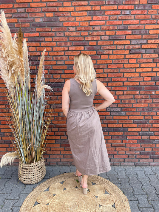 Jurk Trend taupe