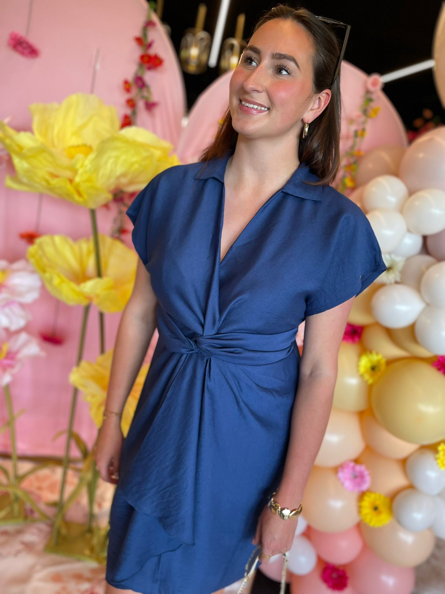 Jurk Nova blauw