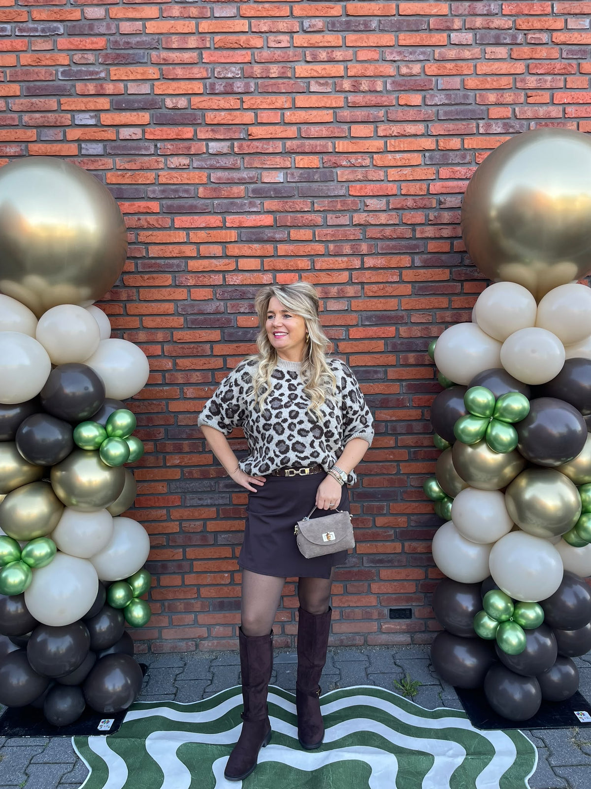 Truitje Bailey panter beige