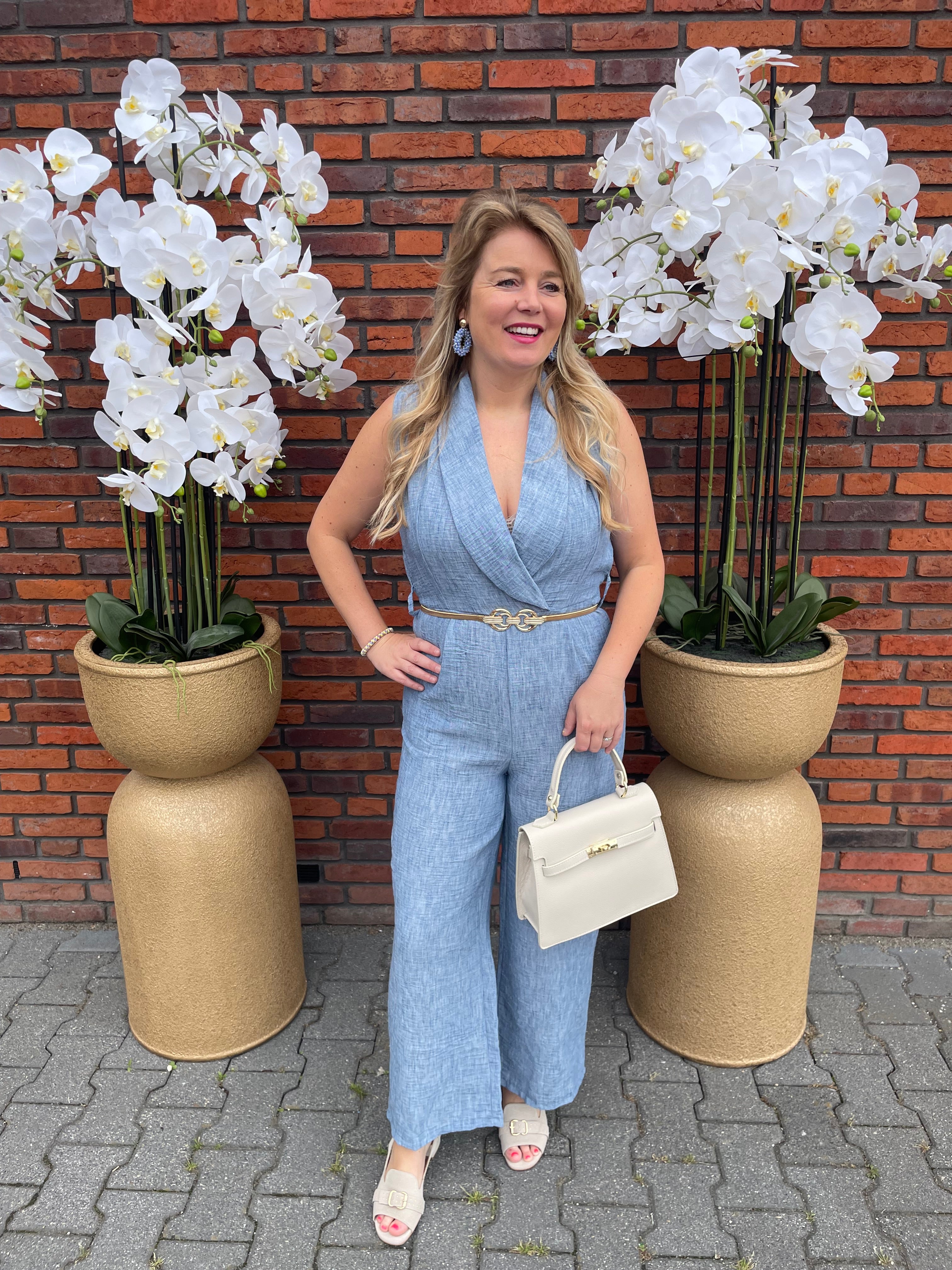 Jumpsuit Sandra Blauw