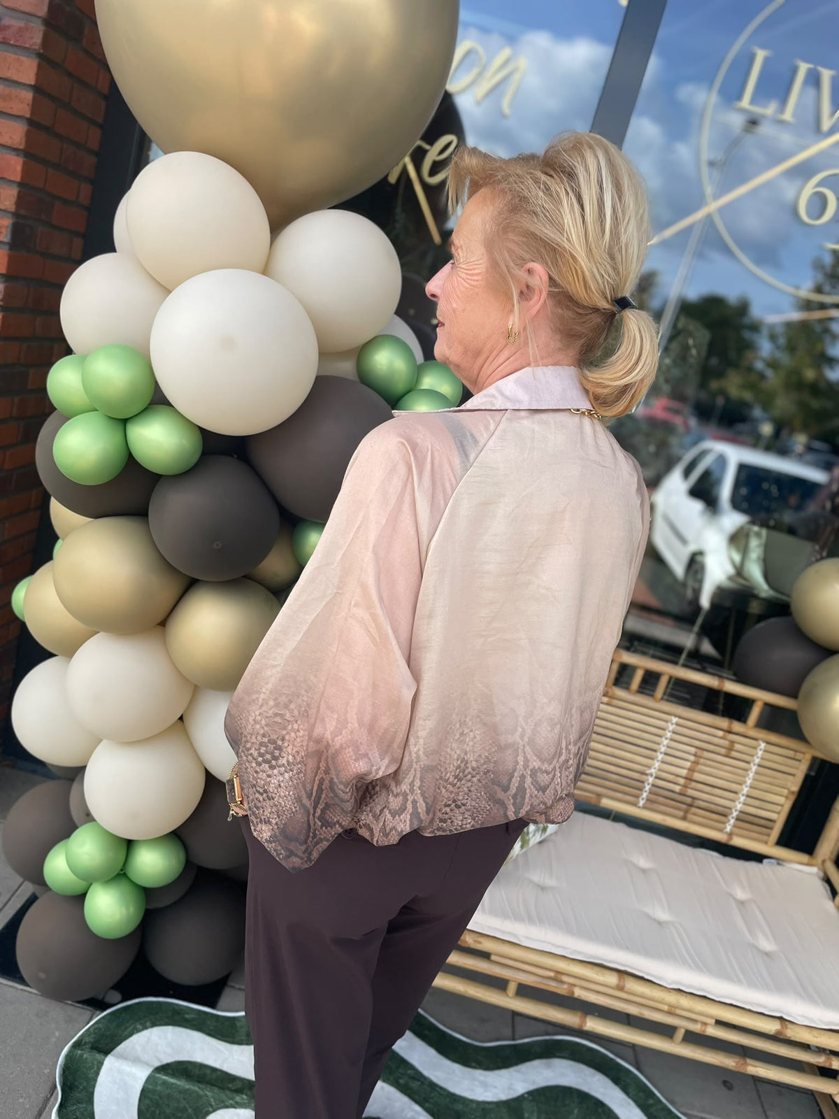 Blouse Marie beige