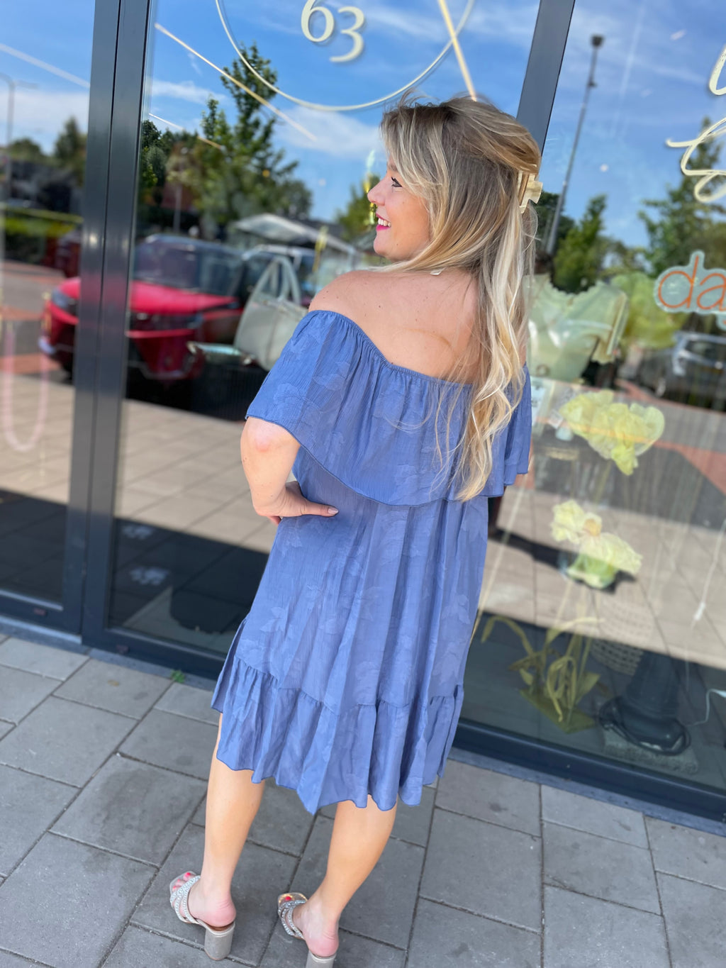 Jurk Zoe blauw