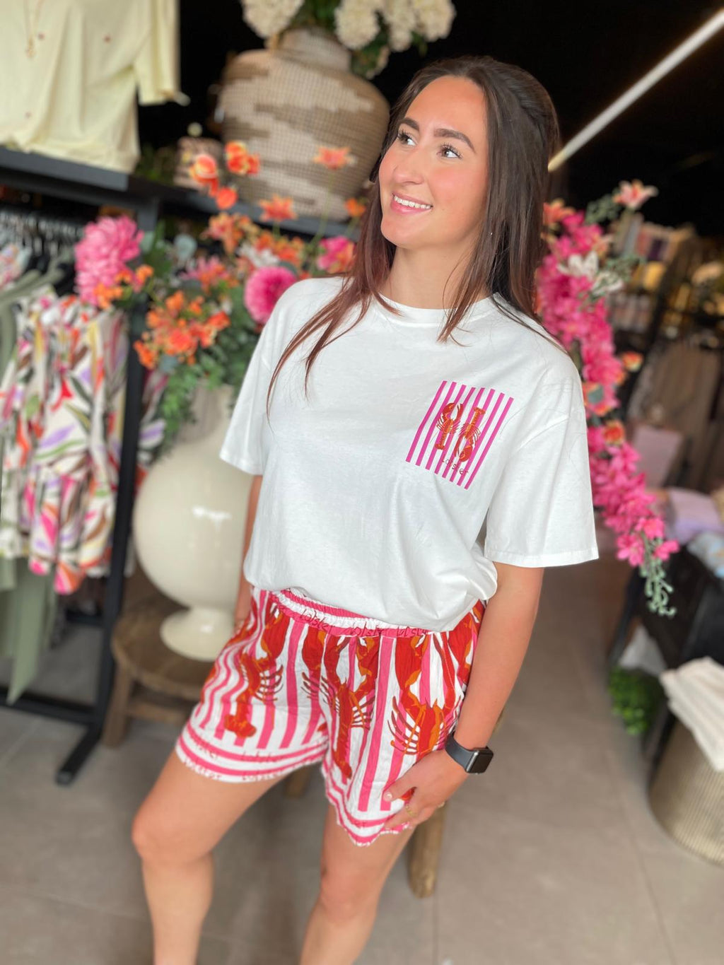 T-shirt kreeft Deesje
