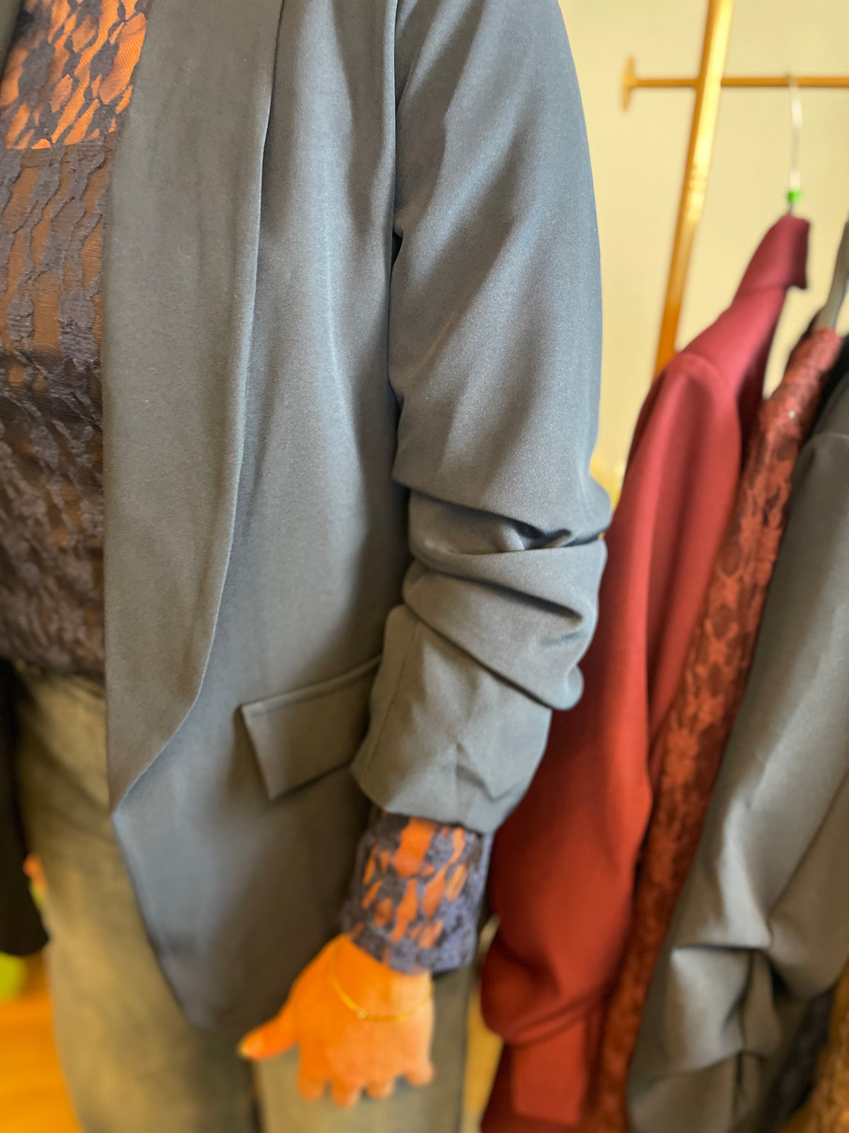 Blazer Cassidy blauw