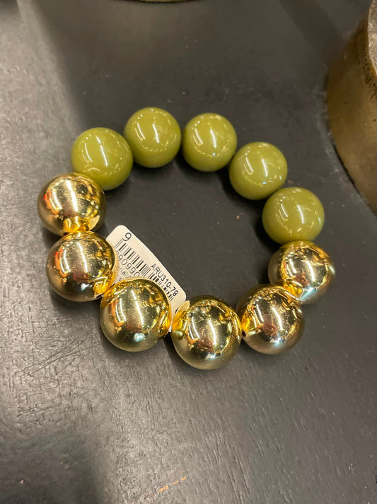 Kralen armband groen