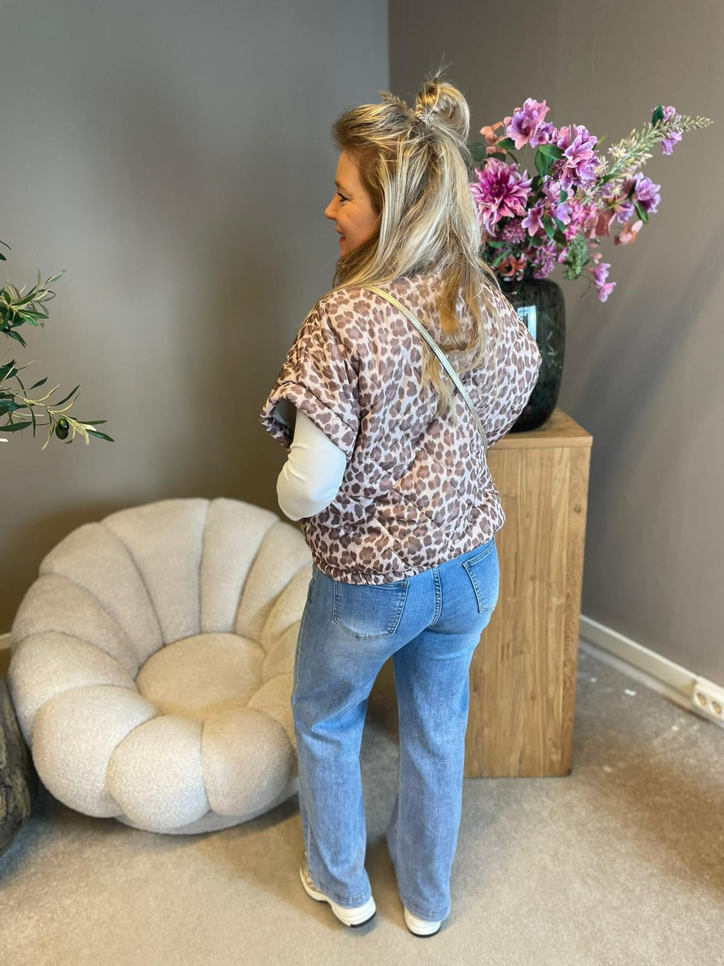 Bodywarmer Lizzy panter