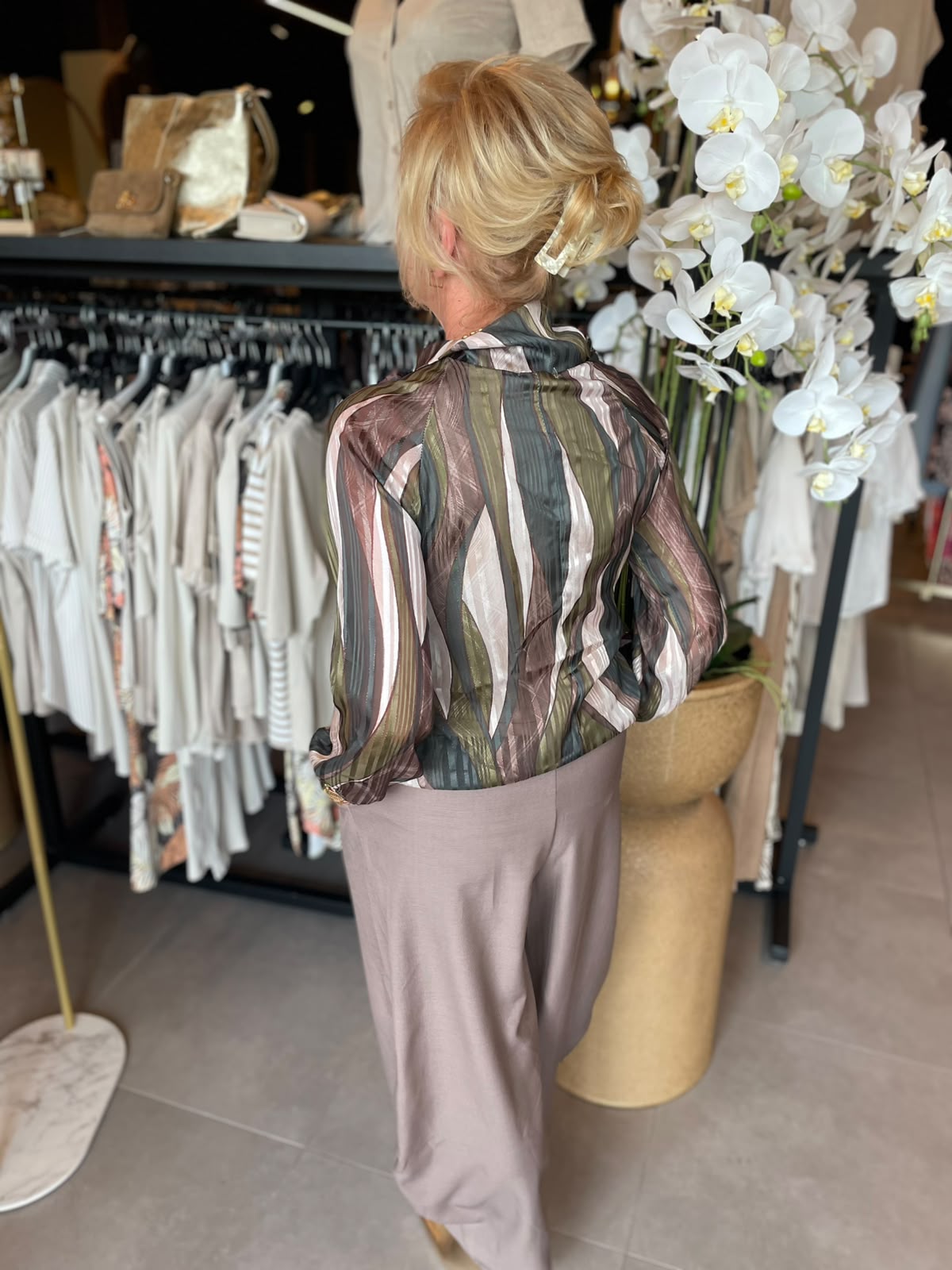 Blouse Fae groen