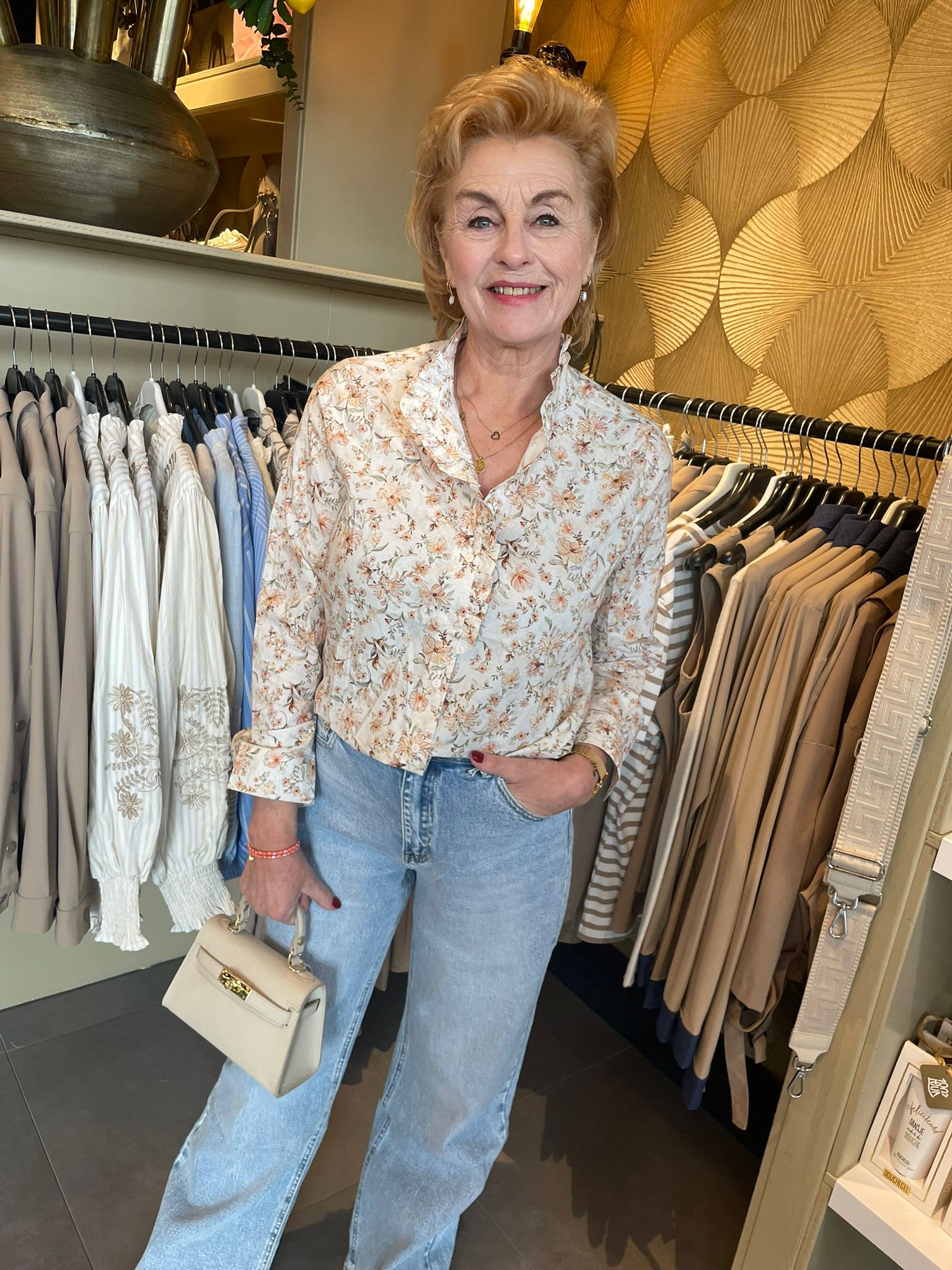 Blouse Laura gebloemd