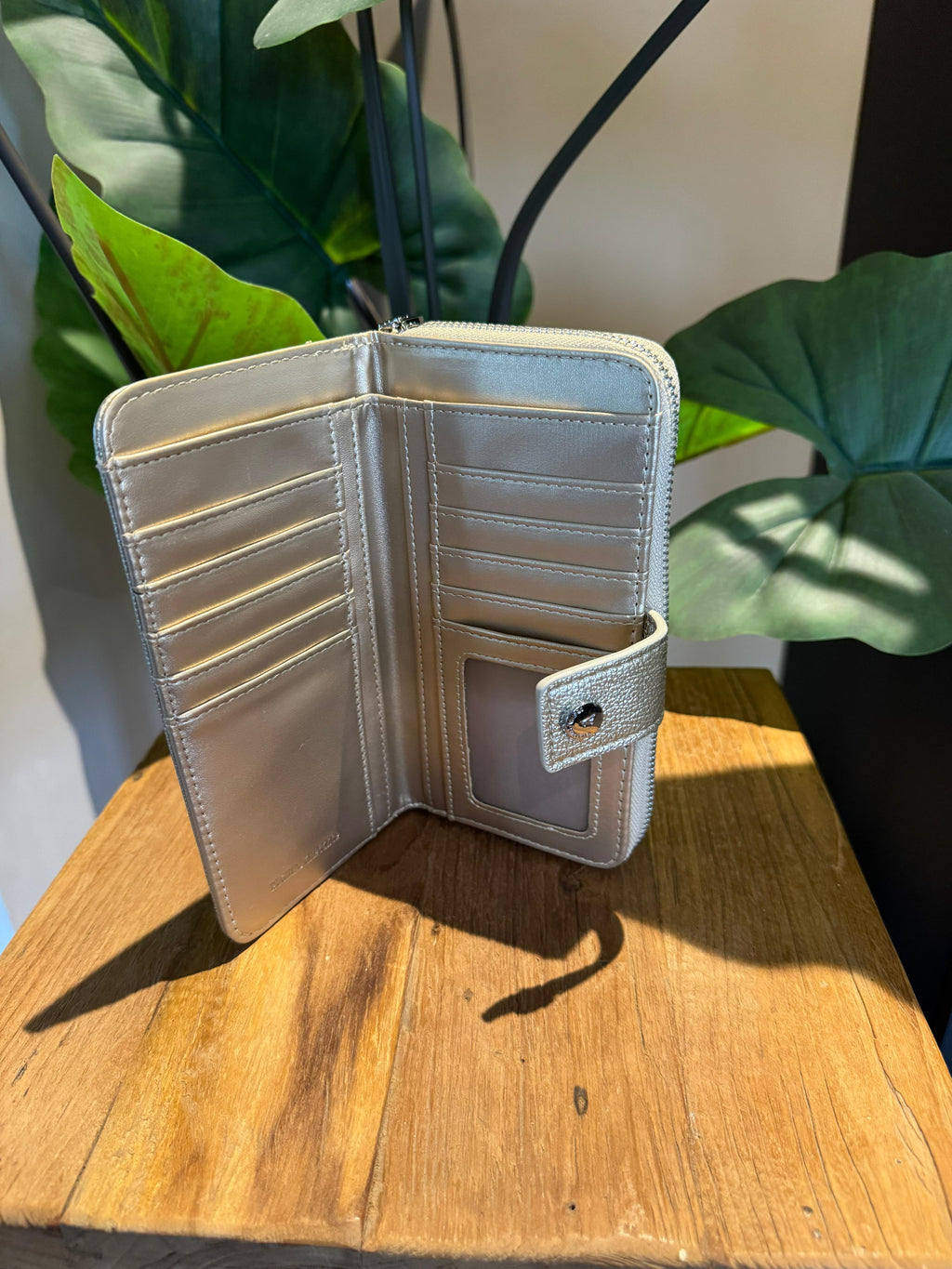 portemonnee groot goud