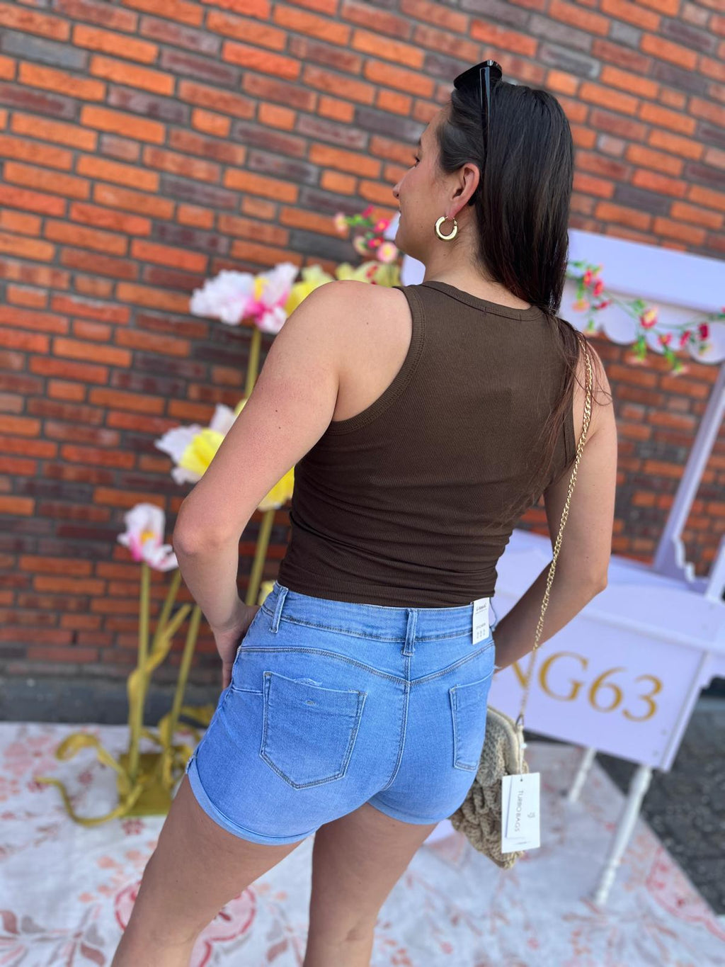 Jeans short Heart