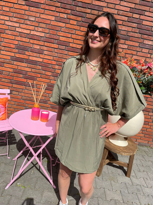 Jurk Guusje groen