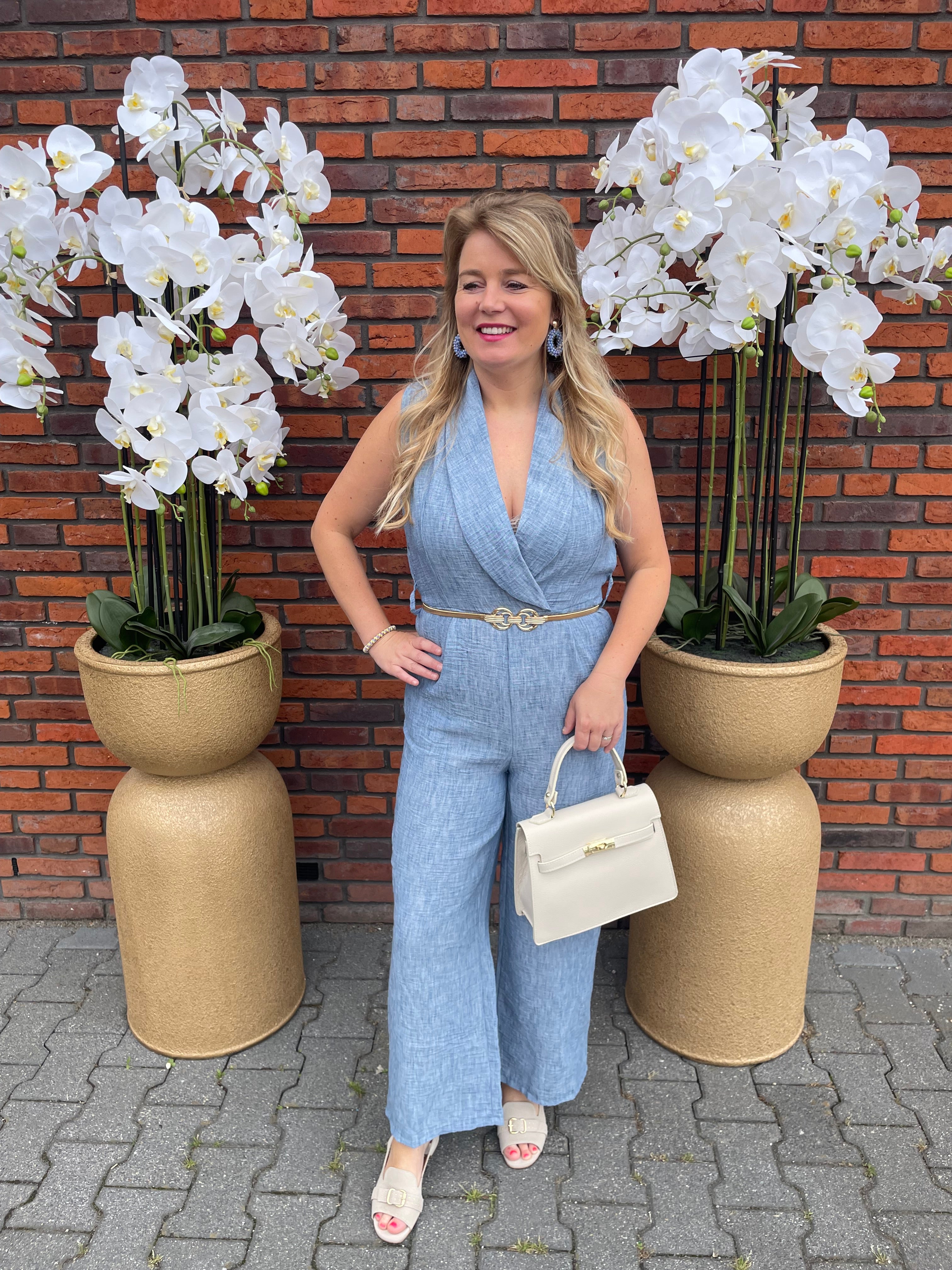 Jumpsuit Sandra Blauw