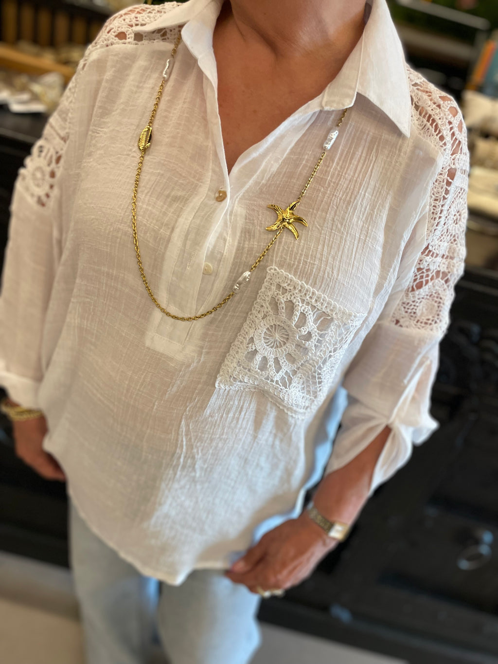 Blouse ingrid wit