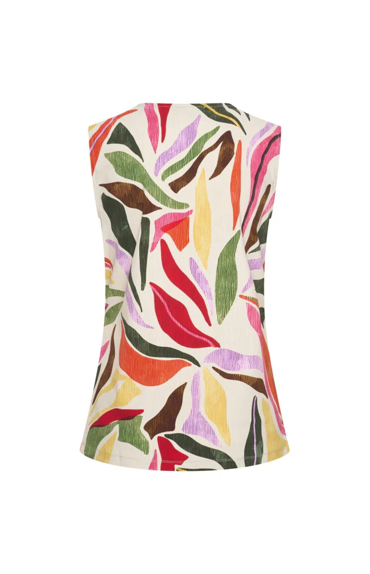 Mi Piace - travel top Kit summer leaf dance print MP202425