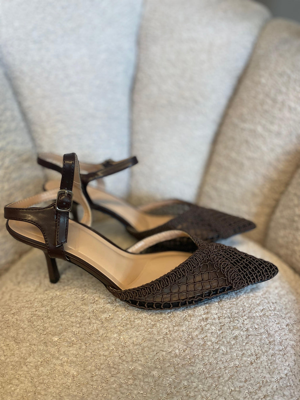 Slingback Lovie bruin