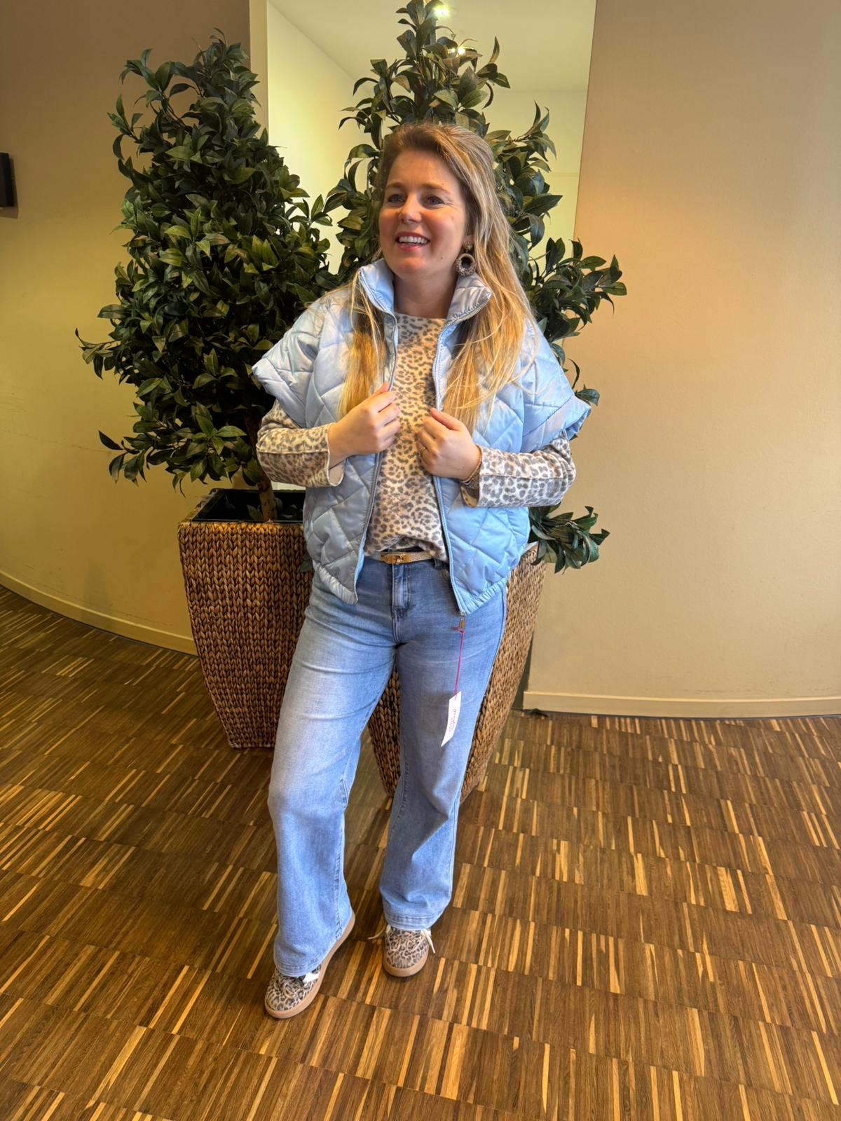 Bodywarmer Lizzy blauw