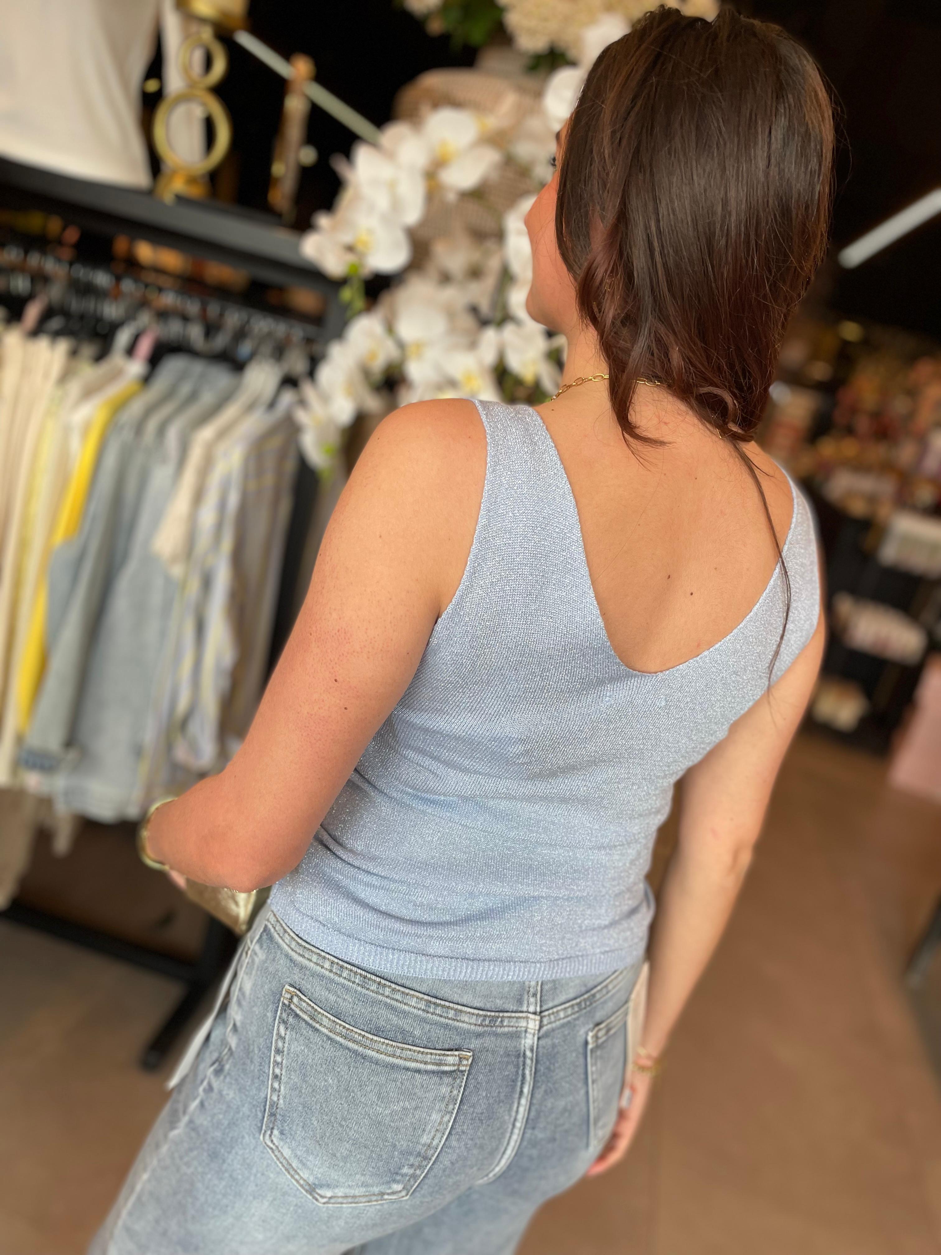 Top Triple Nine blauw Selma