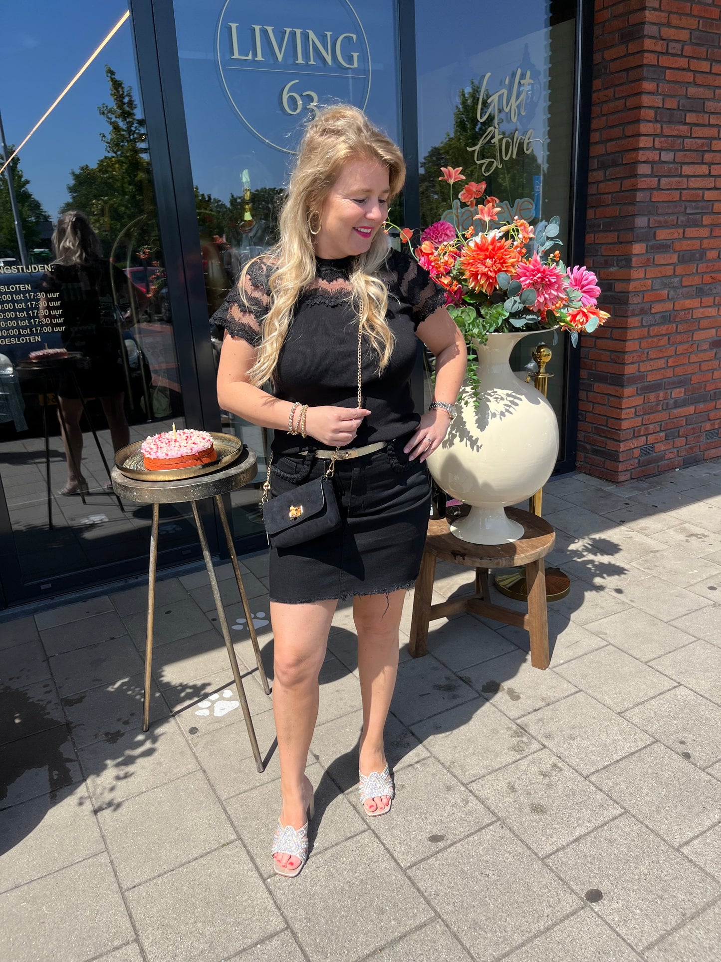 Rokje Dian zwart
