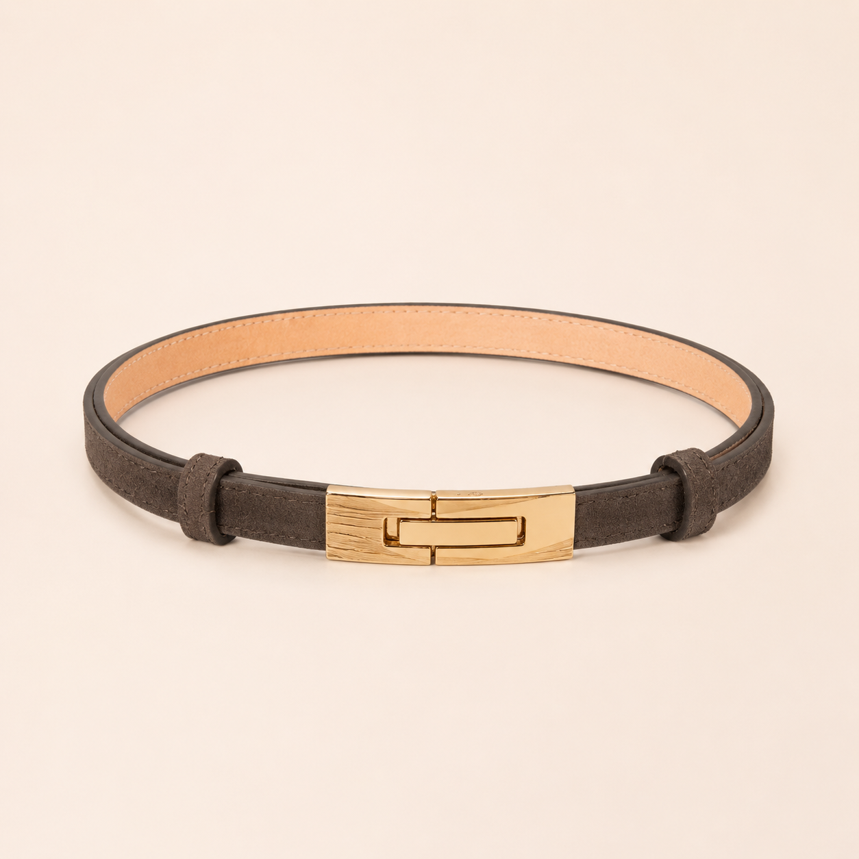 Riem Elke bruin suede