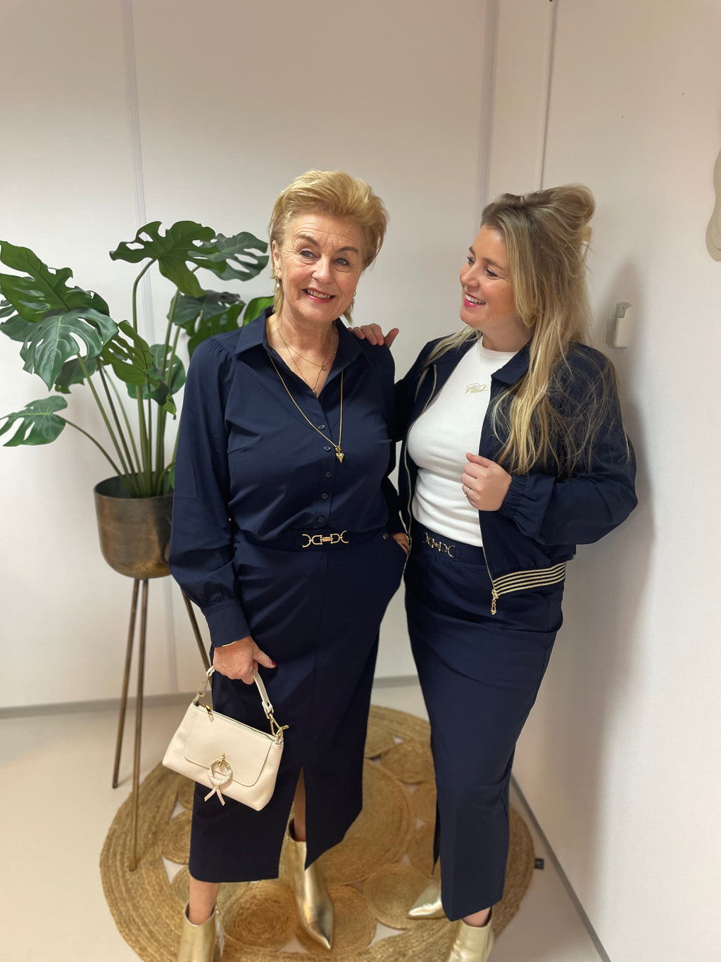 Triple Nine - Rok donkerblauw Rk7302