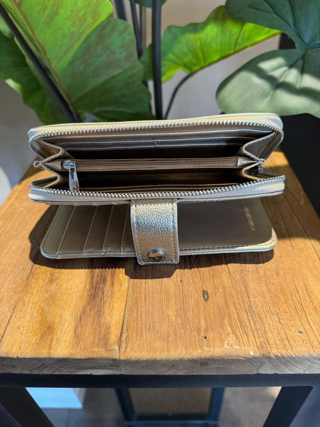 portemonnee groot goud