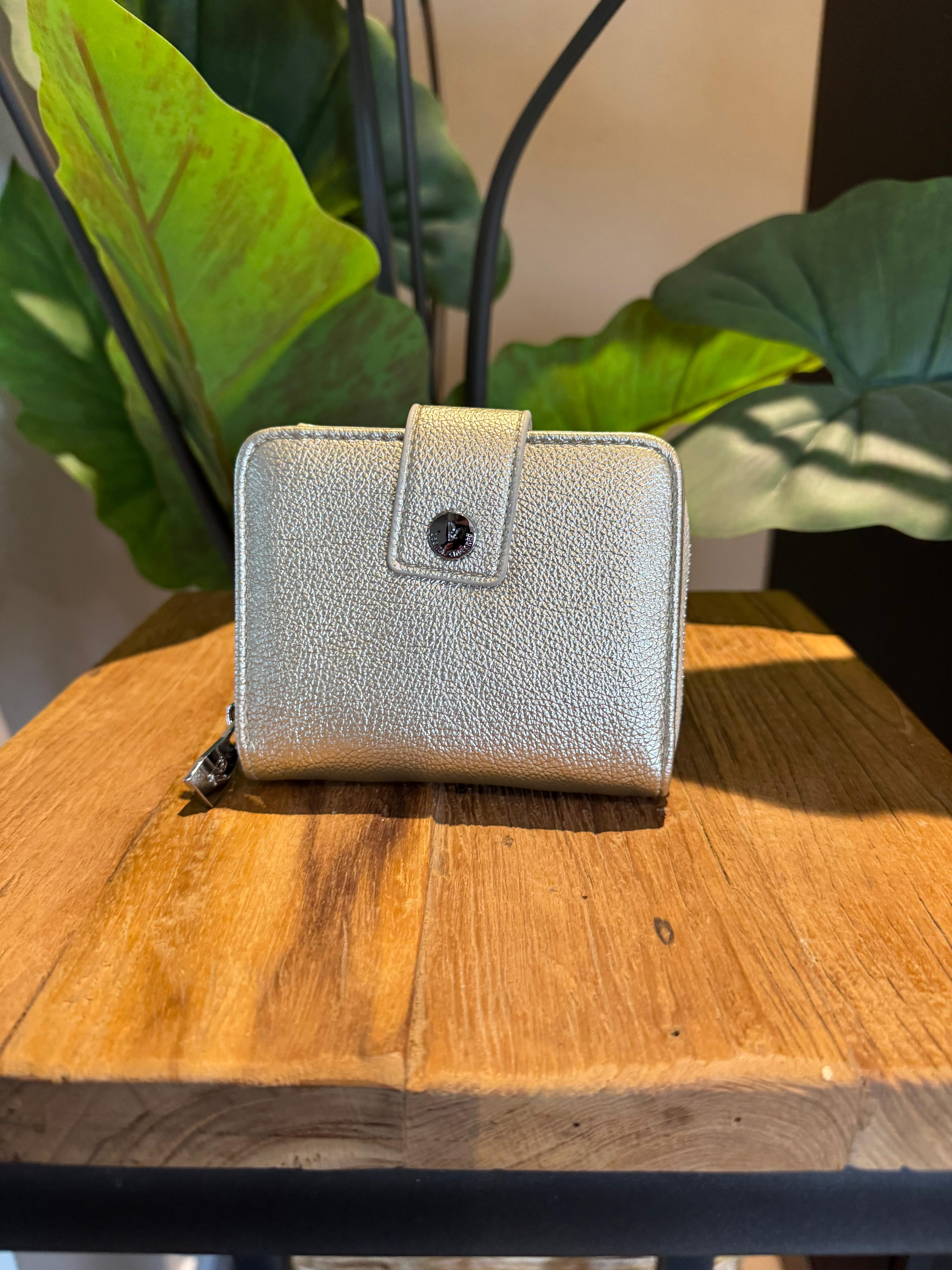 portemonnee klein goud