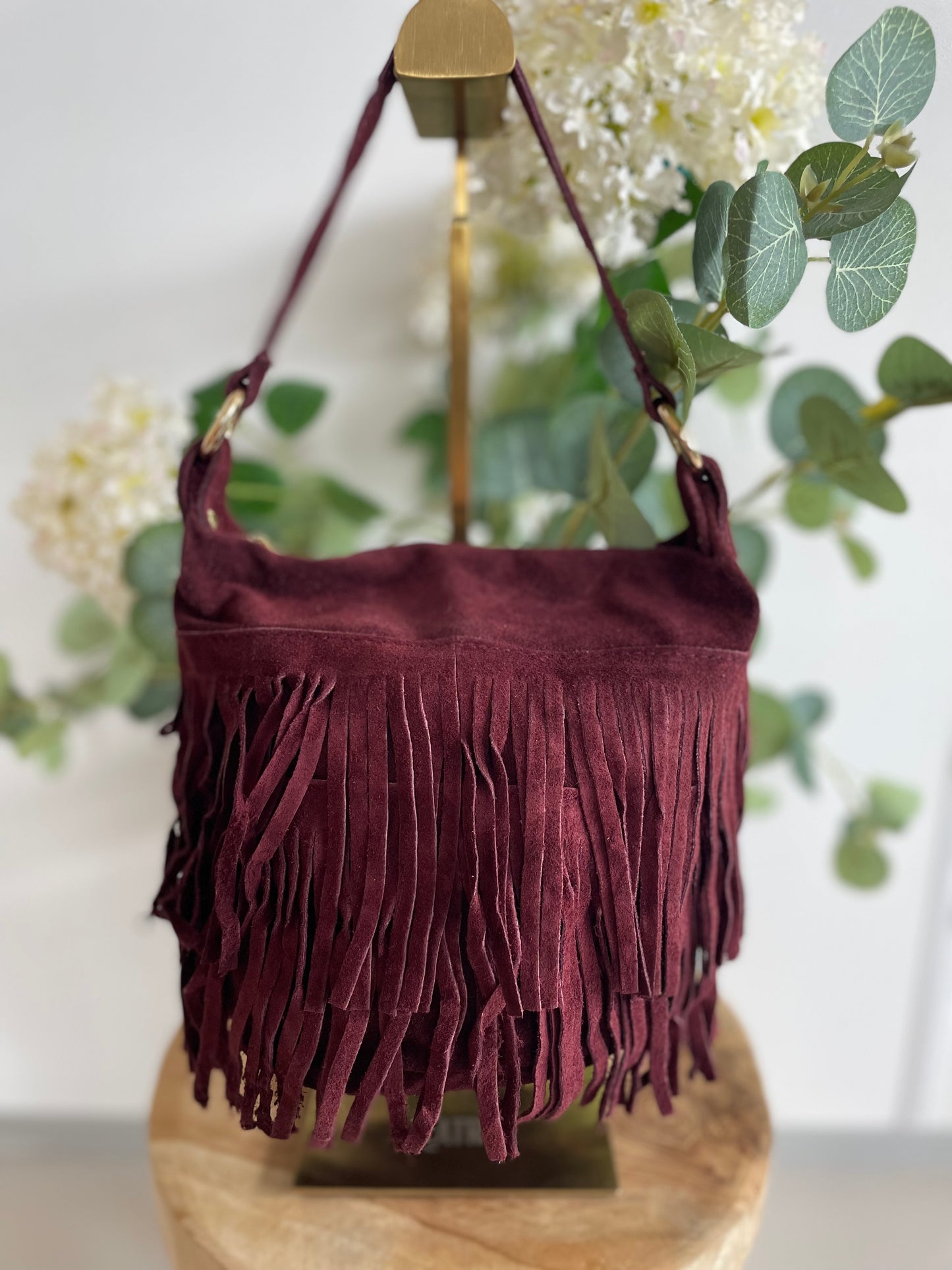 Tas Deluxe Franjels bordeaux