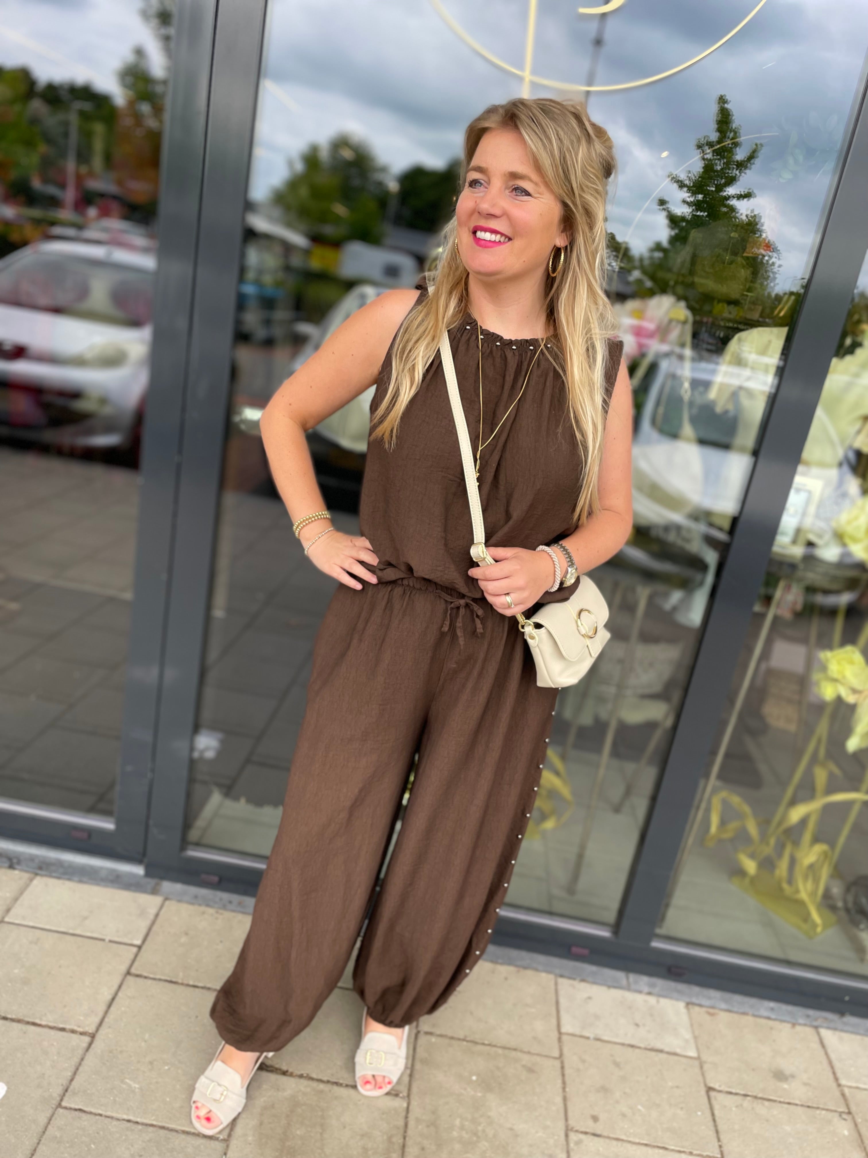 Set Riks studs bruin