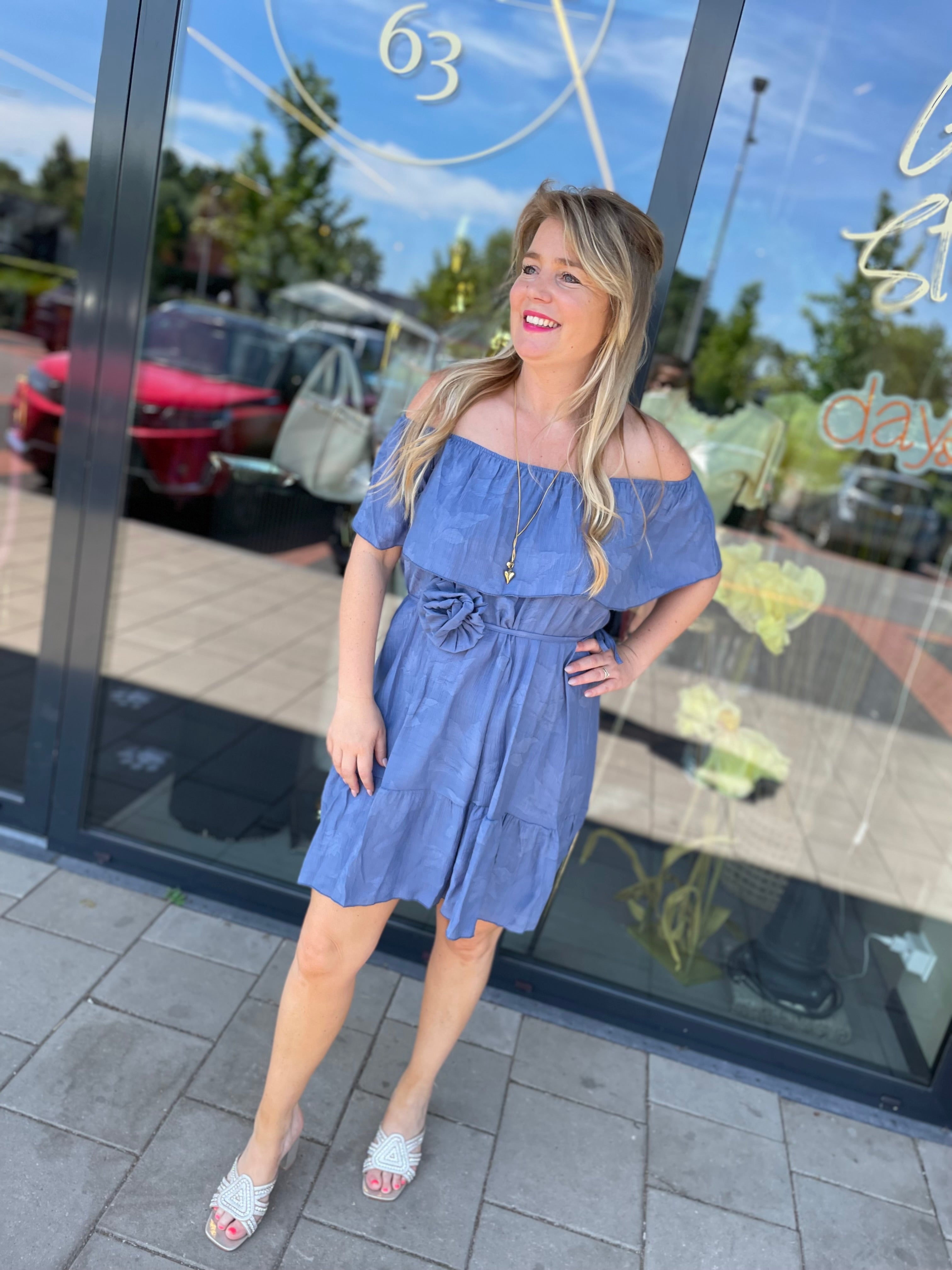 Jurk Zoe blauw