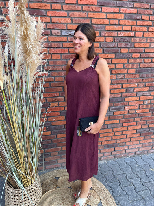 Jurk Marleen Bordeaux