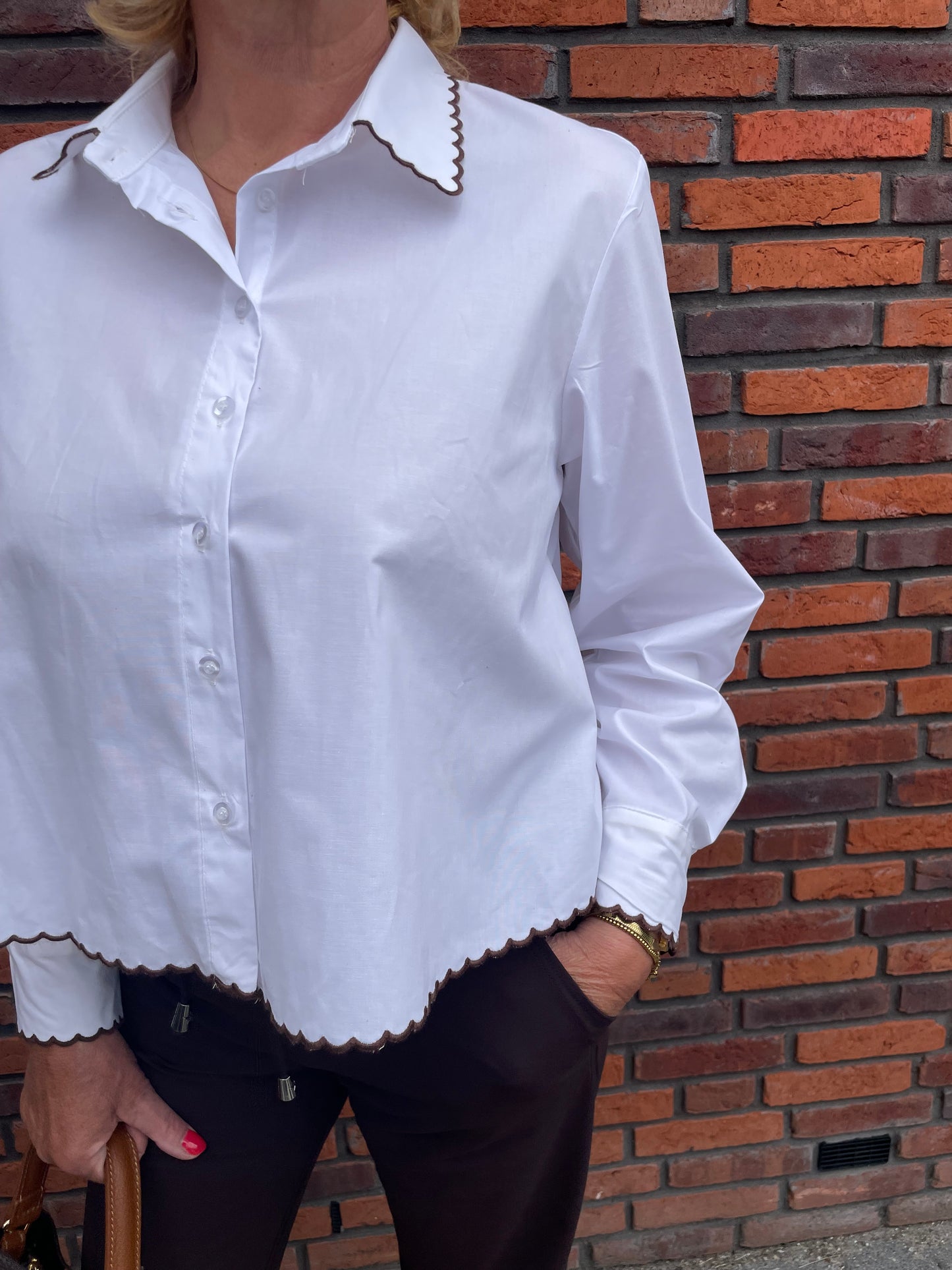 Blouse Sascha wit