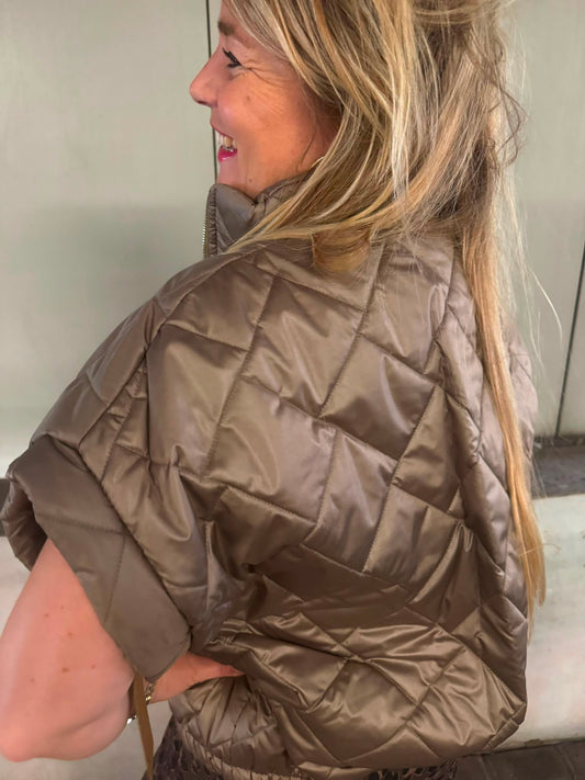 Bodywarmer Lizzy taupe