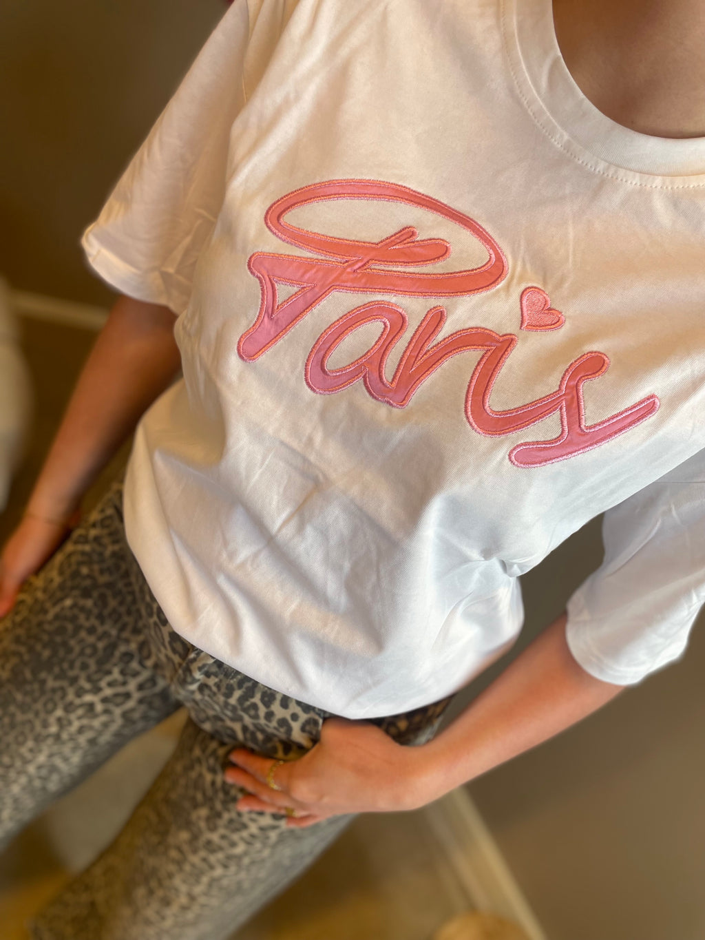 Shirt Paris roze