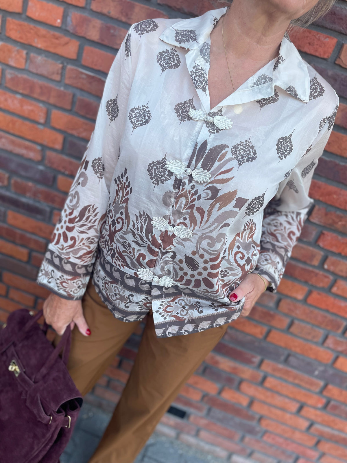 Blouse Dona beige