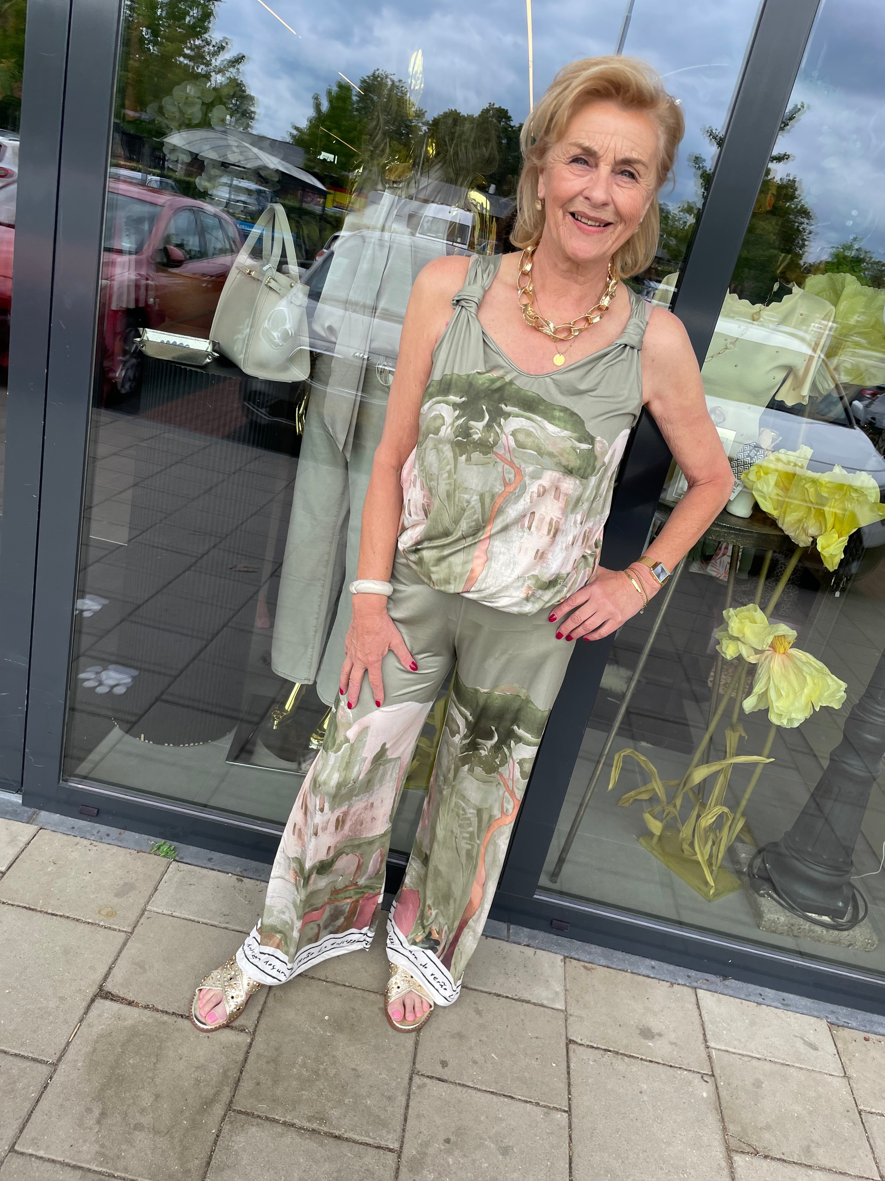 Broek Bonnie Groen