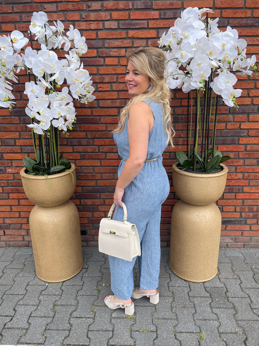 Jumpsuit Sandra Blauw
