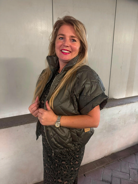 Bodywarmer Lizzy groen