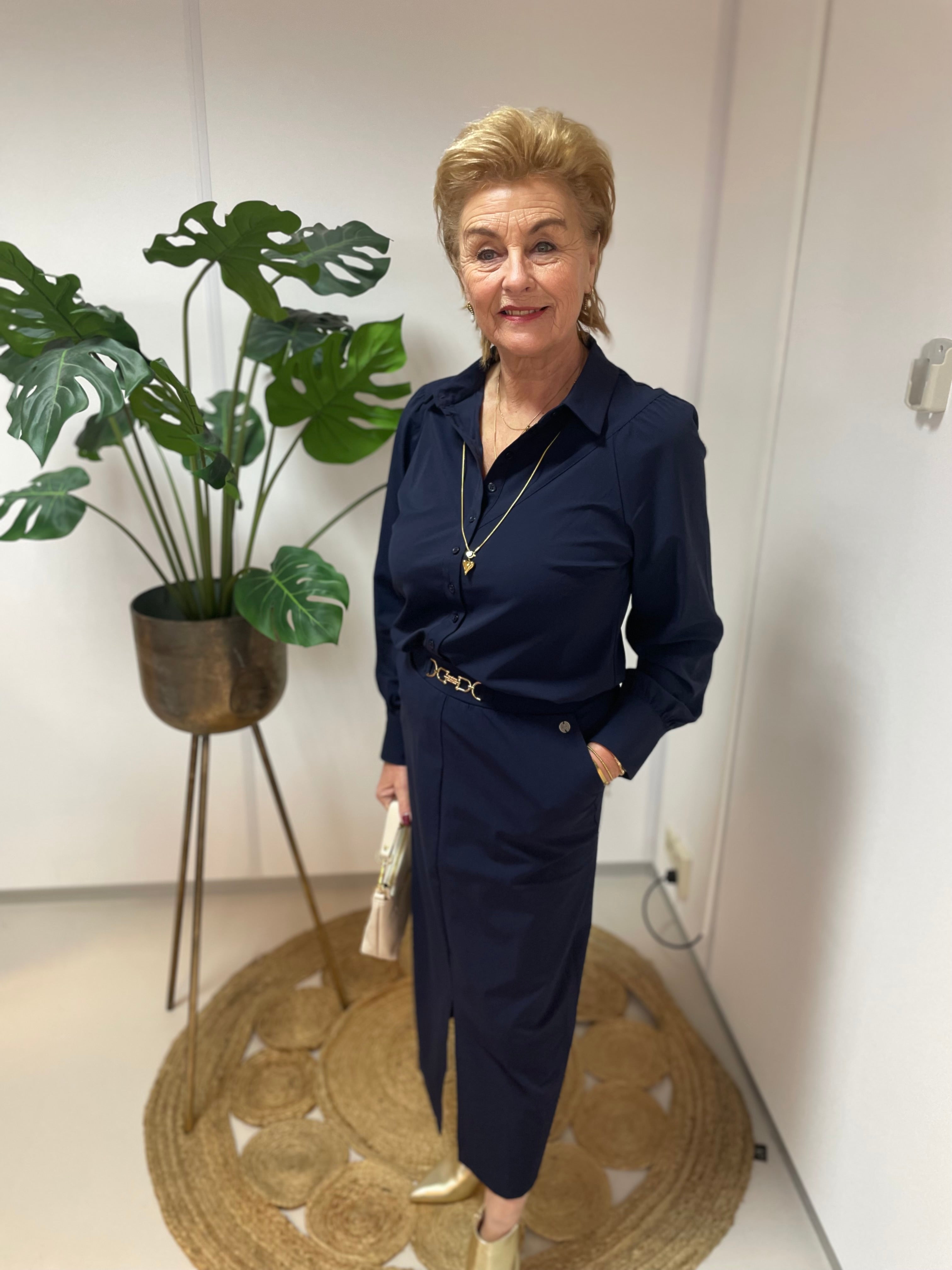 Triple Nine - Rok donkerblauw Rk7302