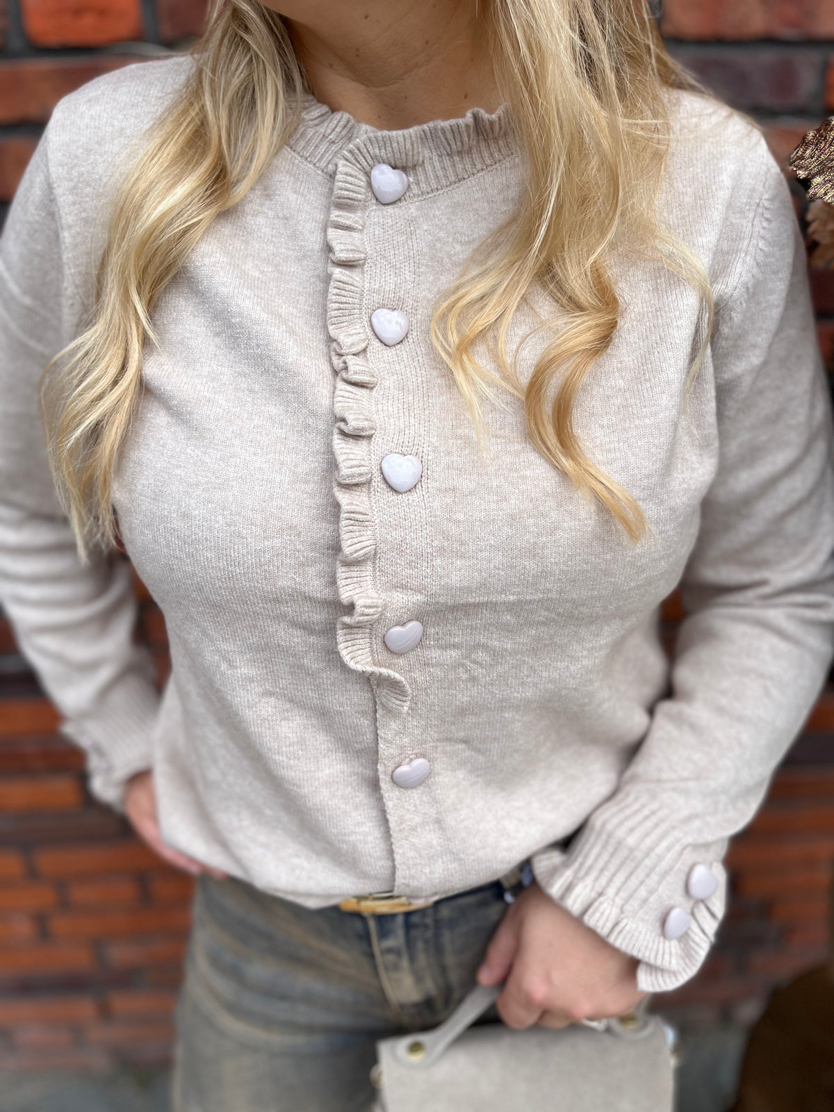 Vest Livia beige