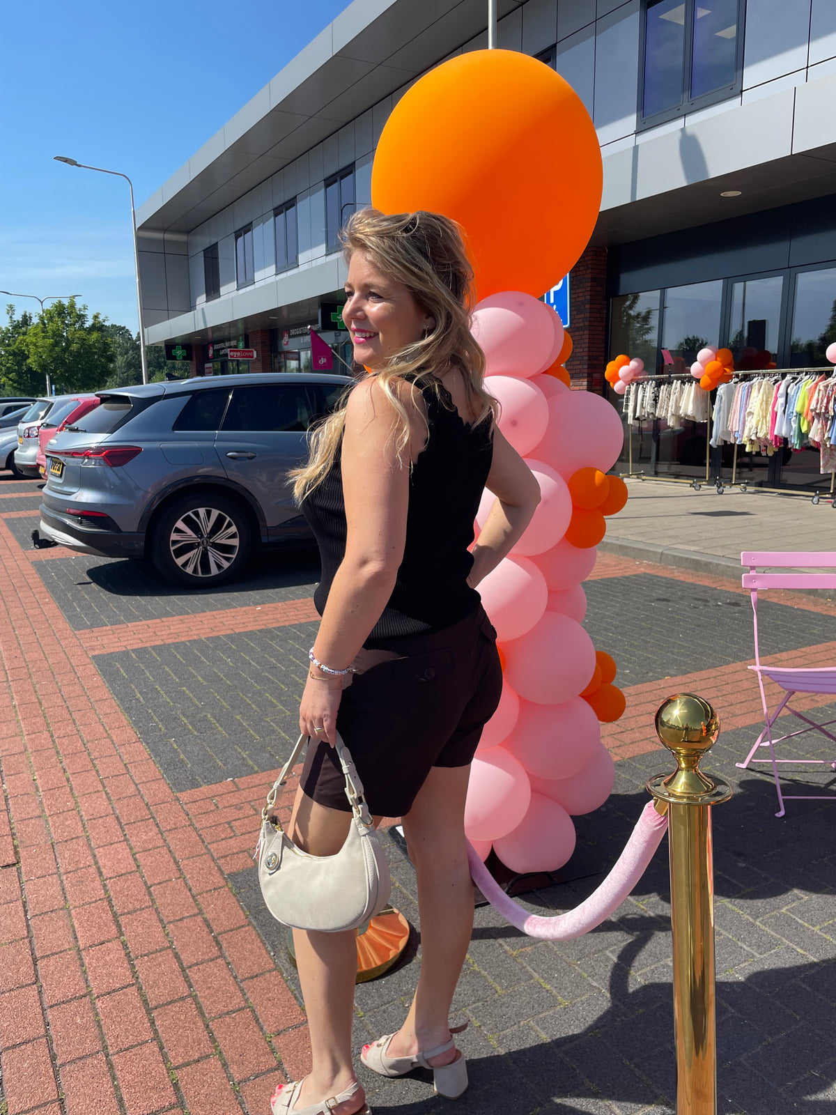 Top Sunny zwart