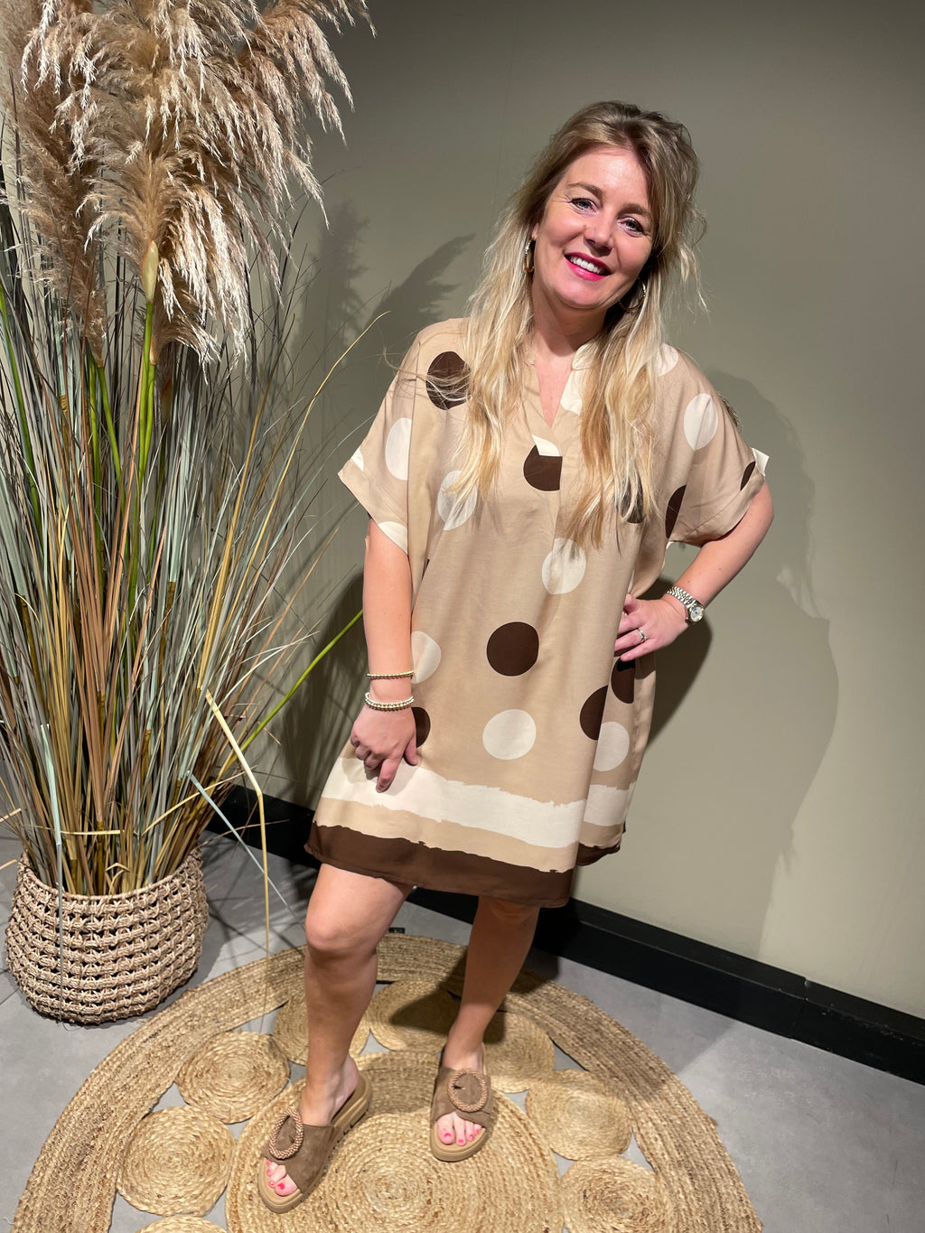 Jurk Nana Beige