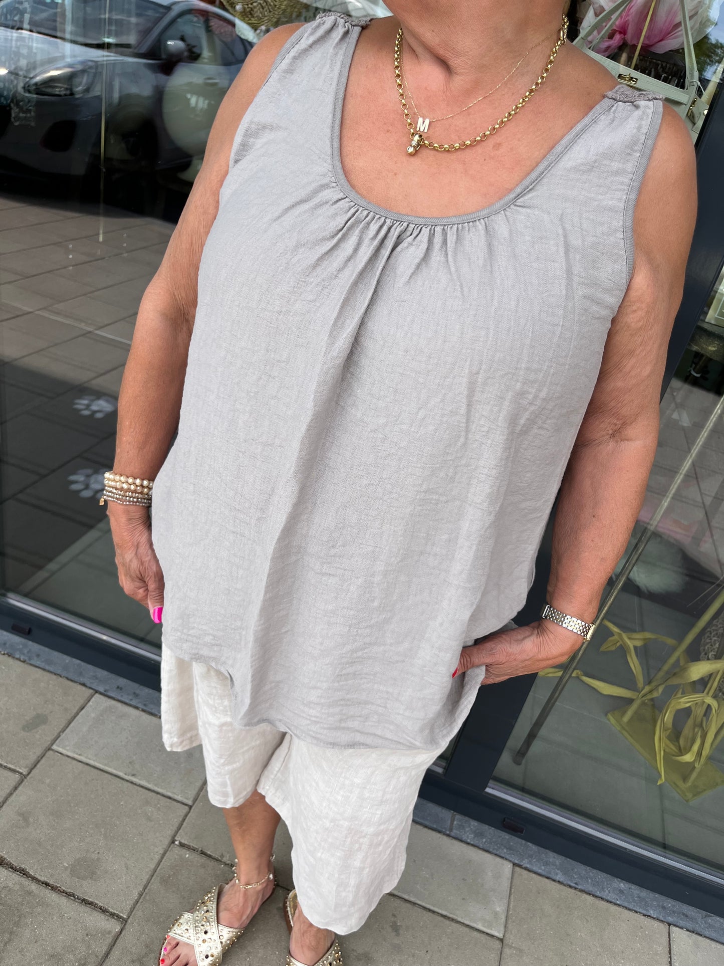 Top Kora beige