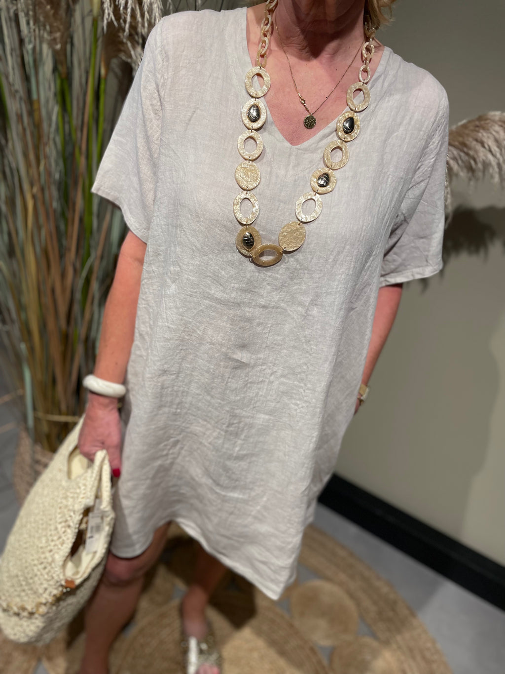 Jurk Jilane beige