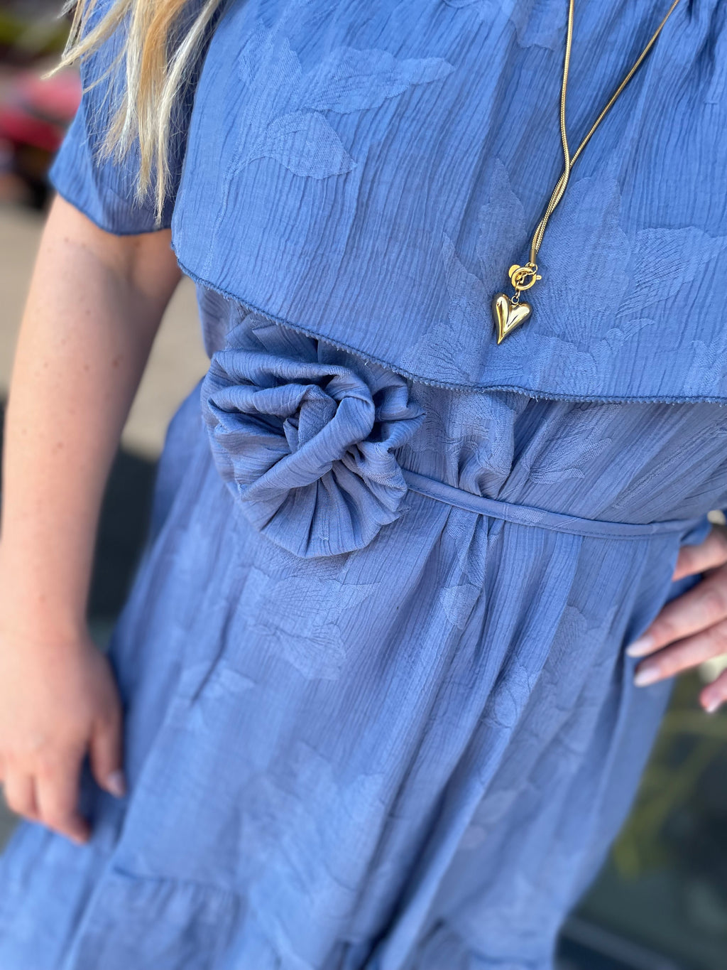 Jurk Zoe blauw